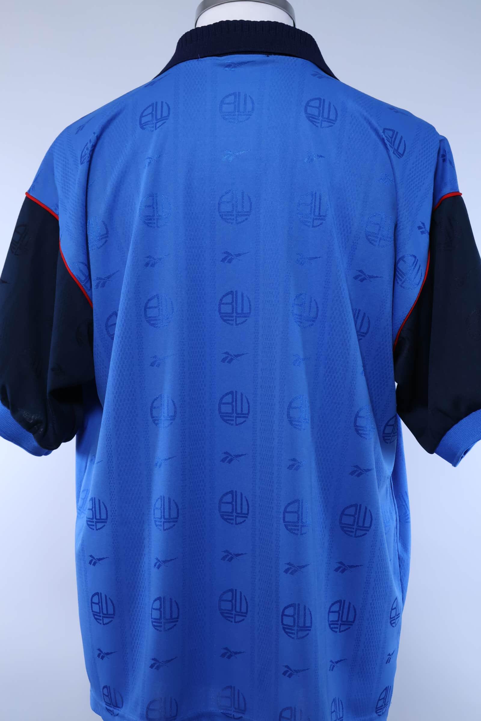 Bolton Wanderers Fc 1995/97 Away Shirt - XL Authenic Original Football Shirt