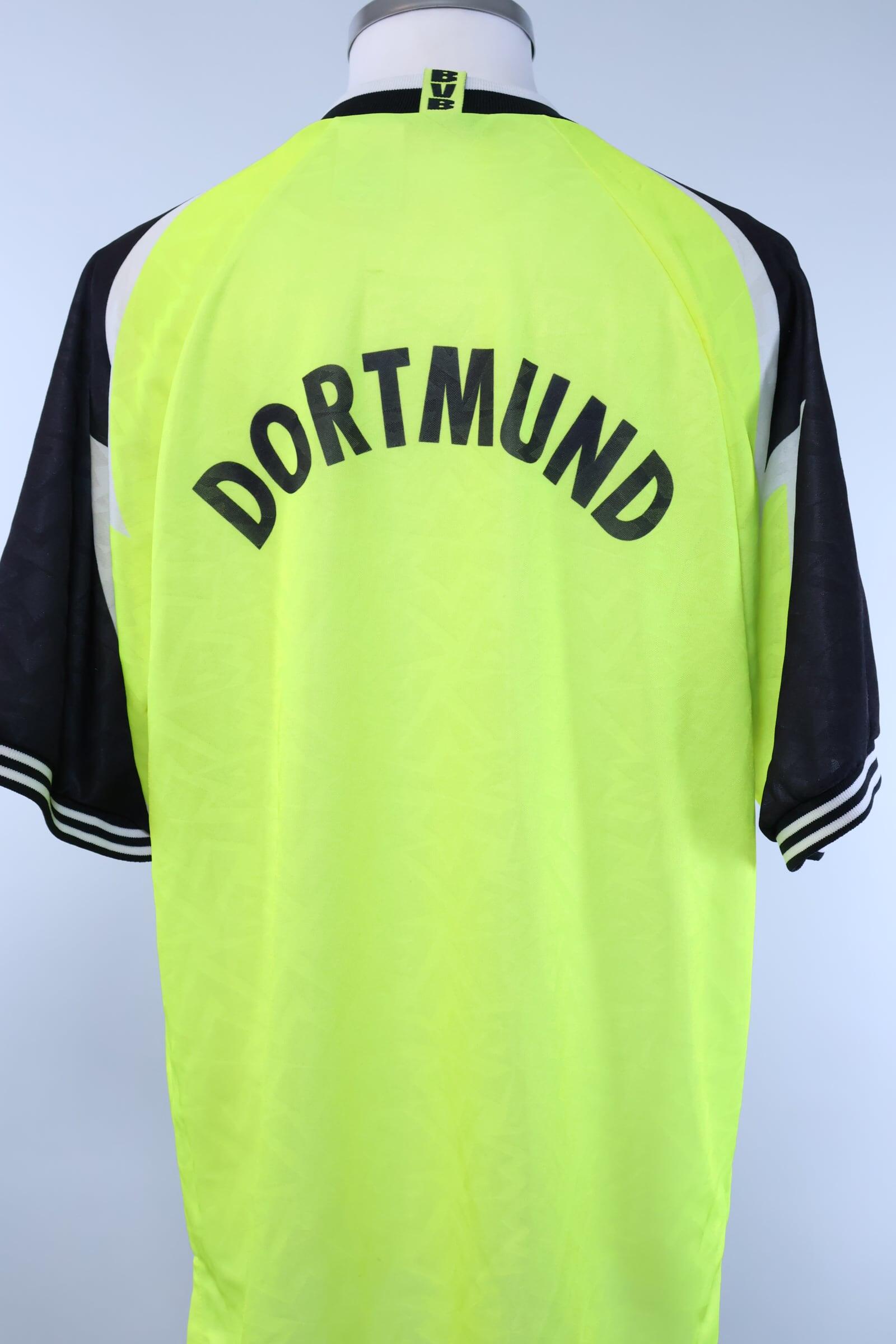 Borussia Dortmund 1995/96 Home Shirt - XL Authenic Original Football Shirt