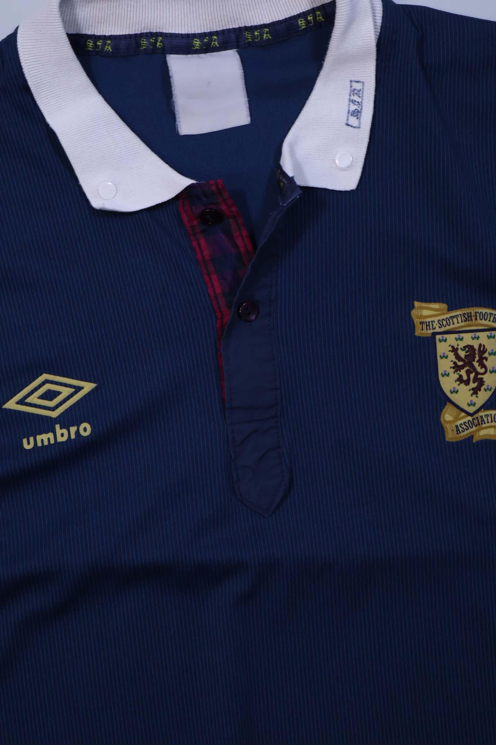 Scotland 1988/91 Home Shirt - L Authenic Original Football Shirt