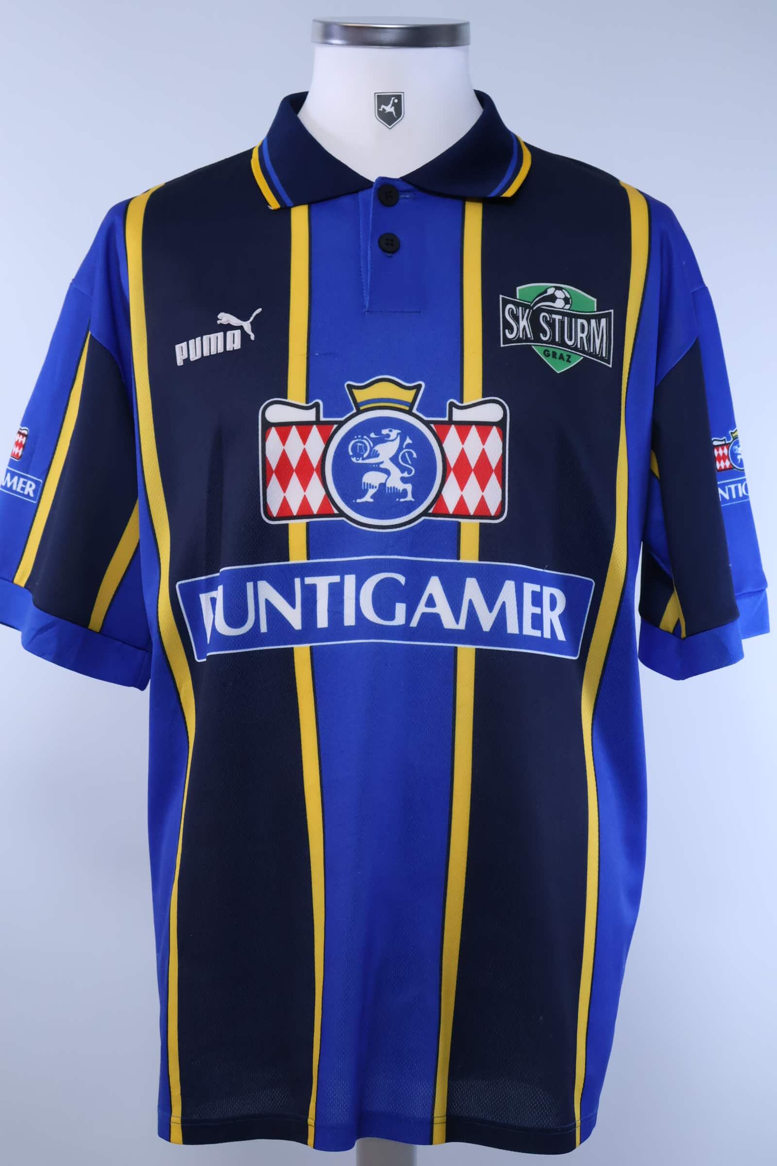 Sk Sturm Graz 1996/98 Away Shirt - M Authenic Original Football Shirt