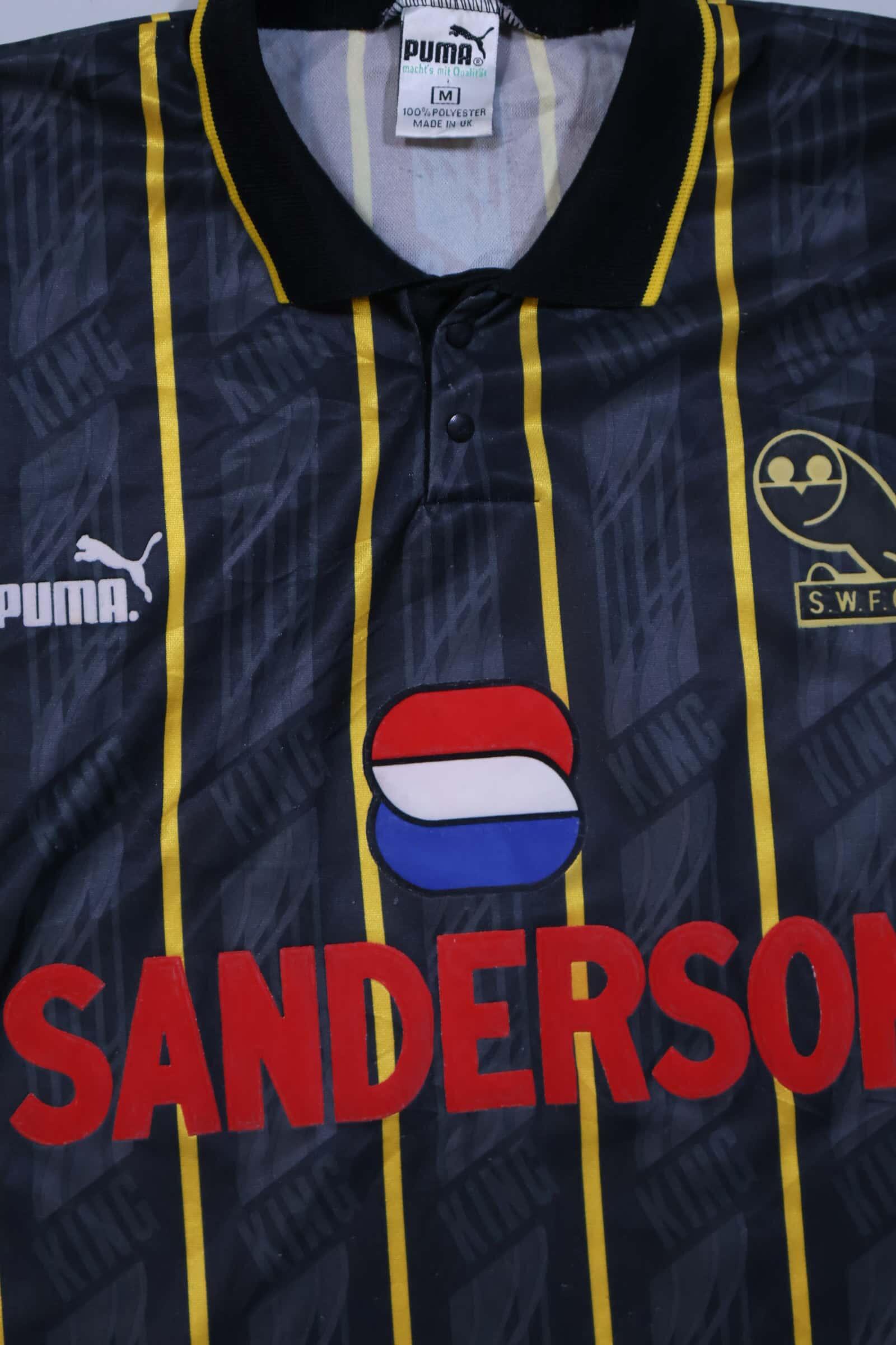 Sheffield Wednesday 1993/95 Away Shirt - M Authenic Original Football Shirt