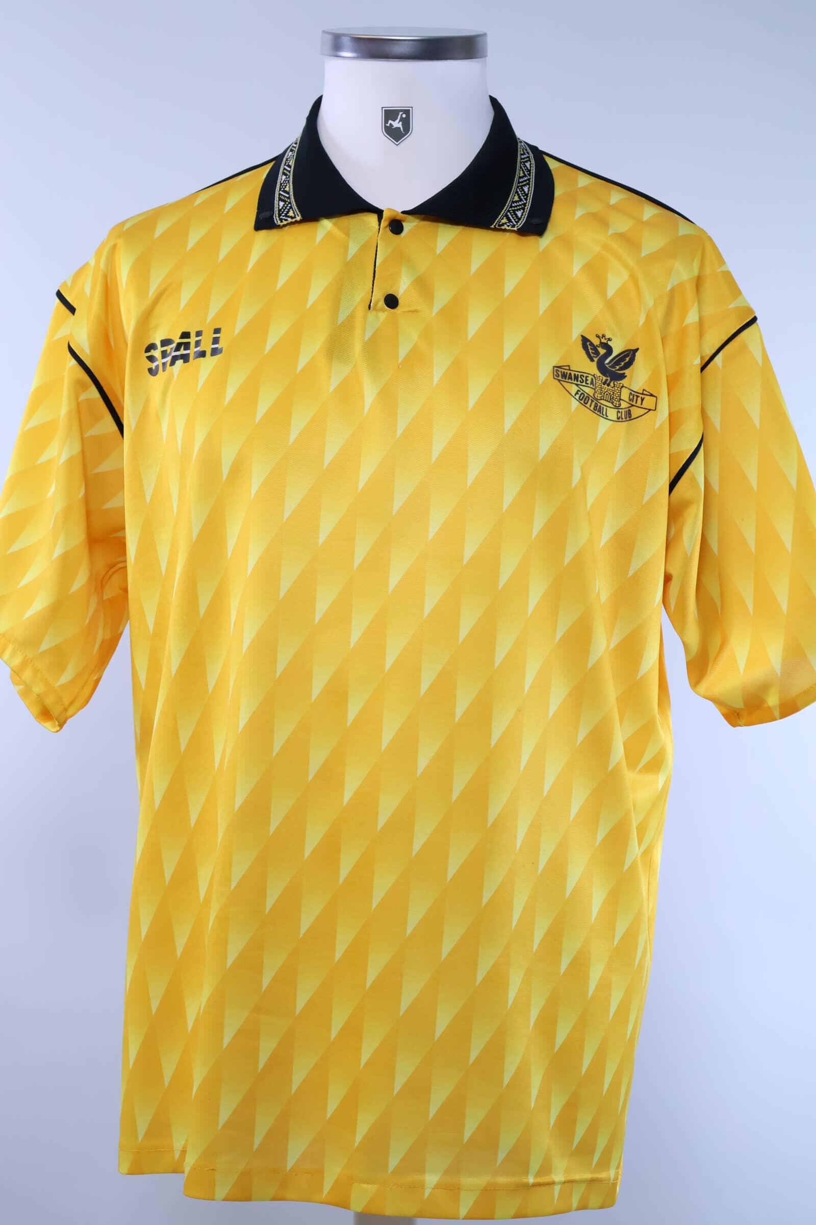 Swansea City Fc 1989/90 Away Shirt - LAuthentic Original Football Shirt