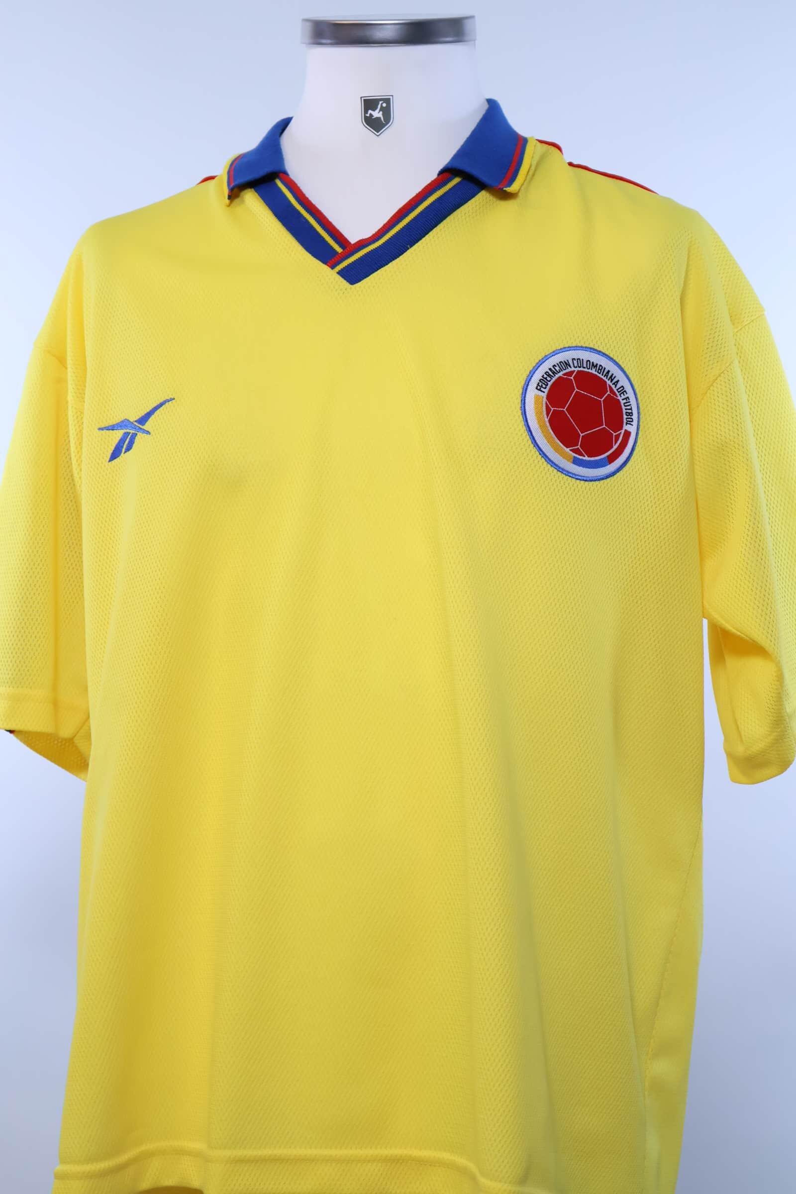 Colombia 1998/01 Home Shirt - XLAuthentic Original Football Shirt
