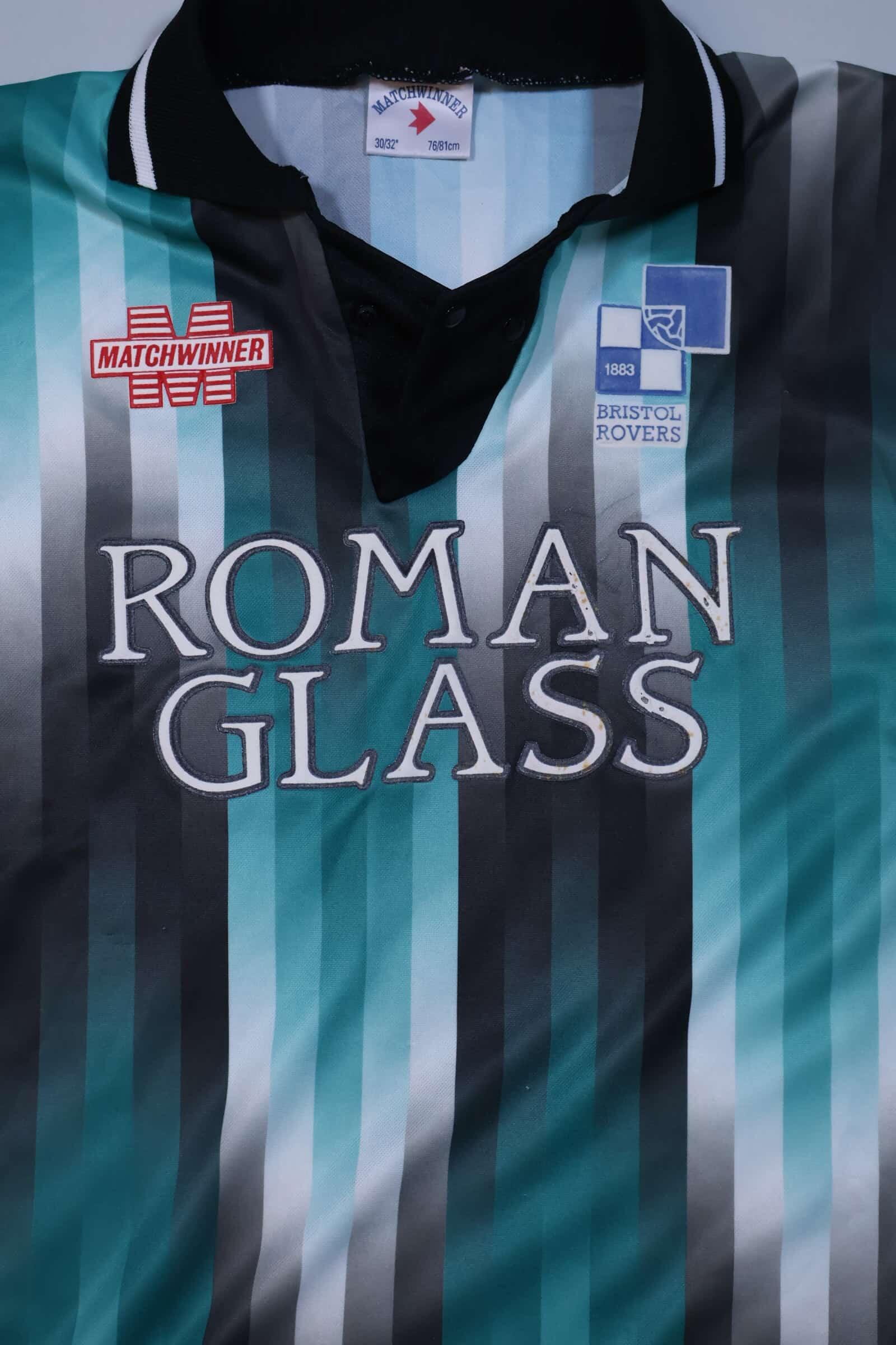 Bristol Rovers 1993/94 Away Shirt - XXS Authenic Original Football Shirt