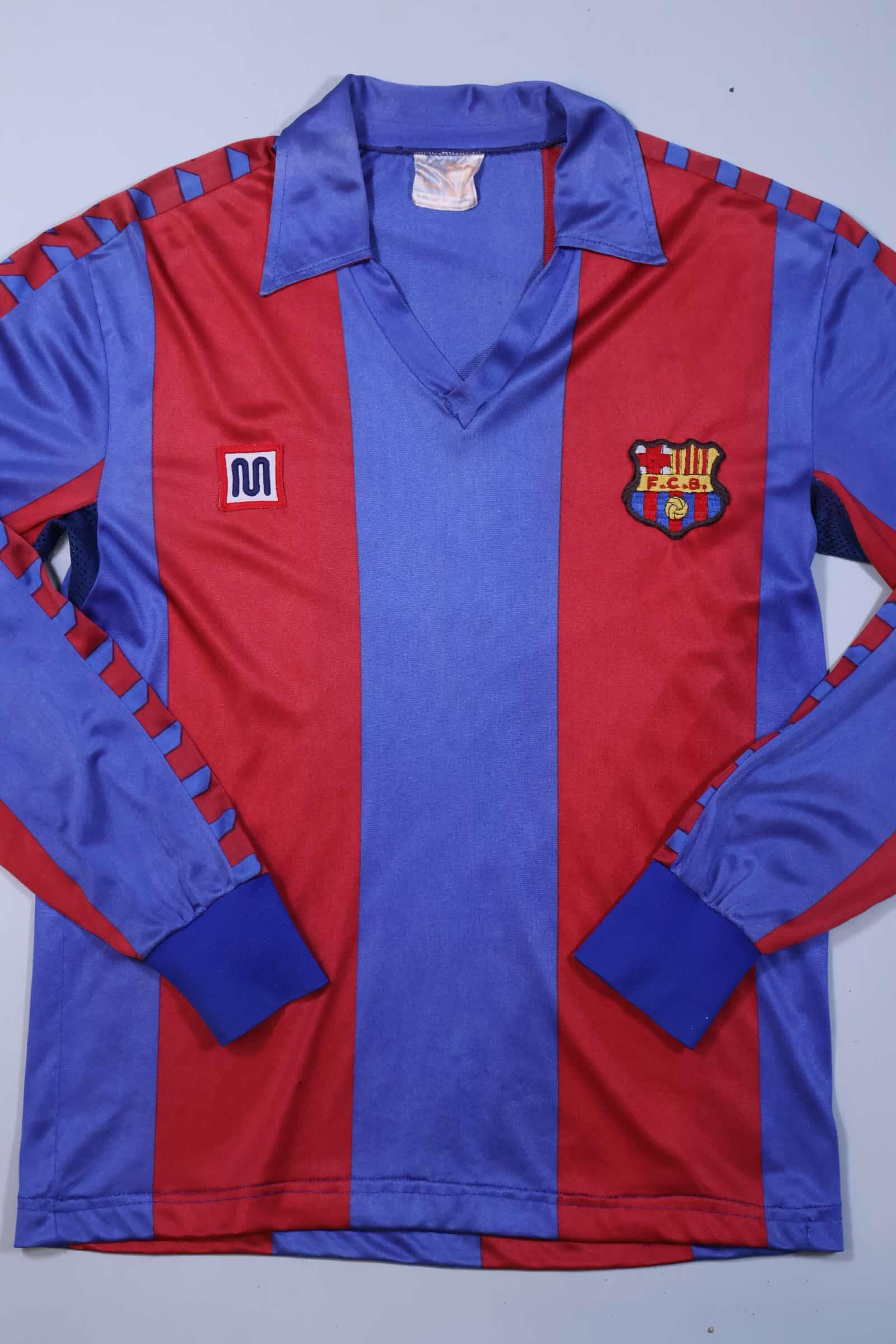 Barcelona 1982/99 Home Shirt - SAuthentic Original Football Shirt
