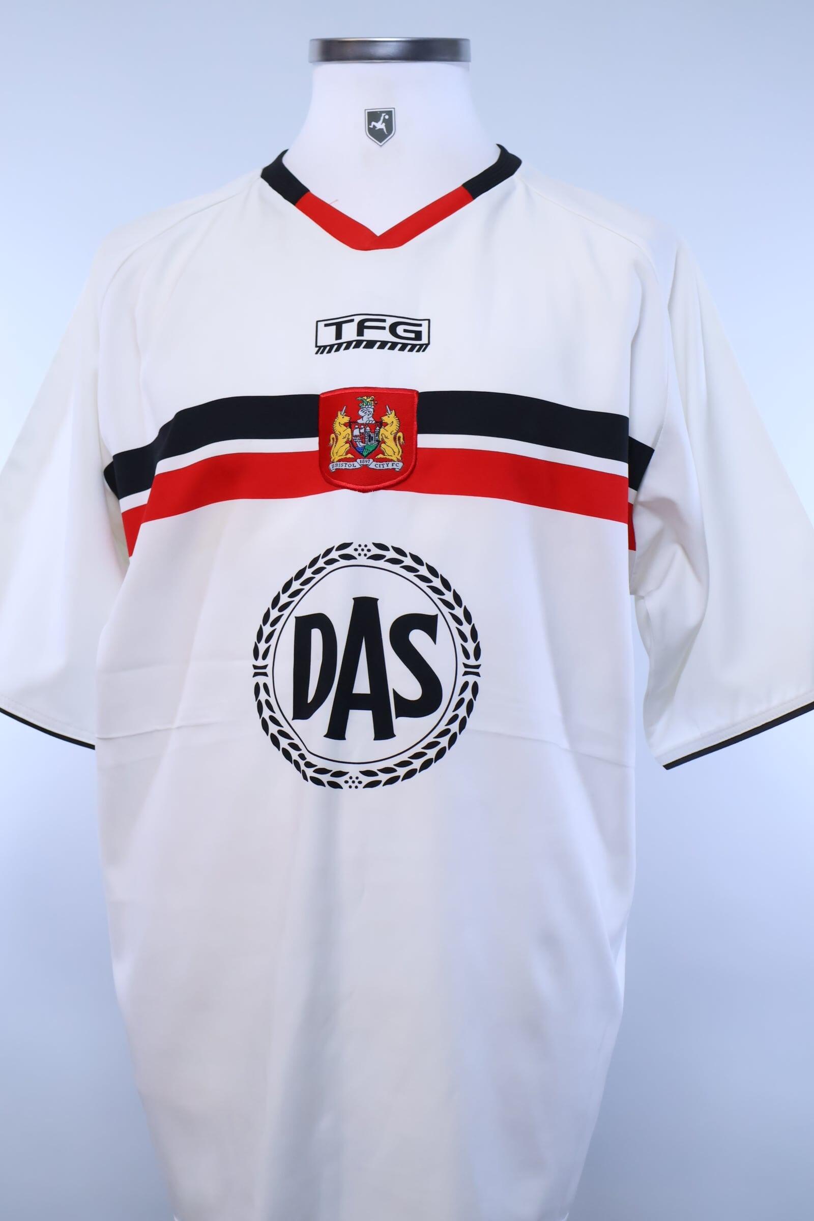Bristol City F.C 2004/05 Away Pro Shirt - LAuthentic Original Football Shirt