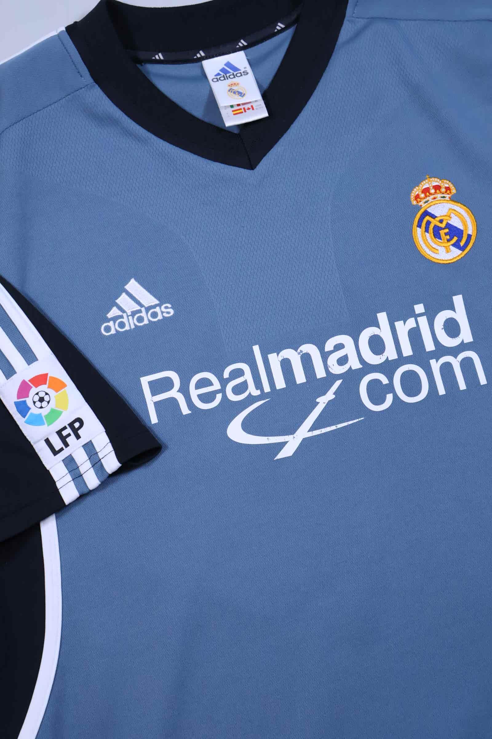 Real Madrid 2001/02 Third Shirt - XL Authenic Original Football Shirt