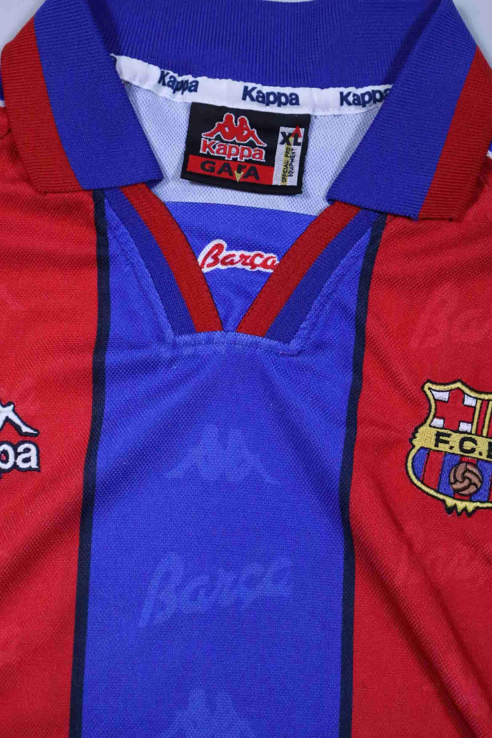 Barcelona 1995/97 Home Shirt - XL Authenic Original Football Shirt