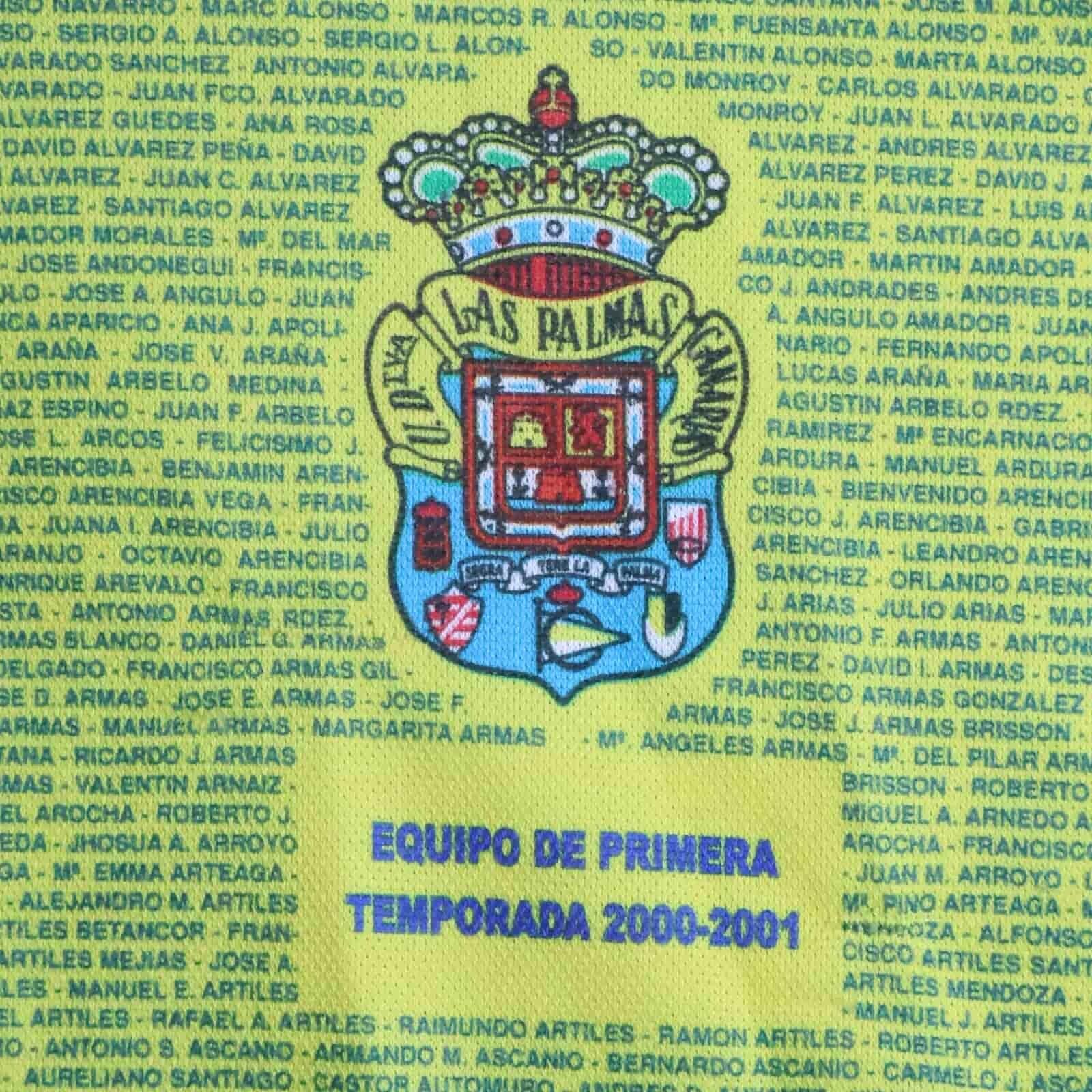 Las Palmas football shirts