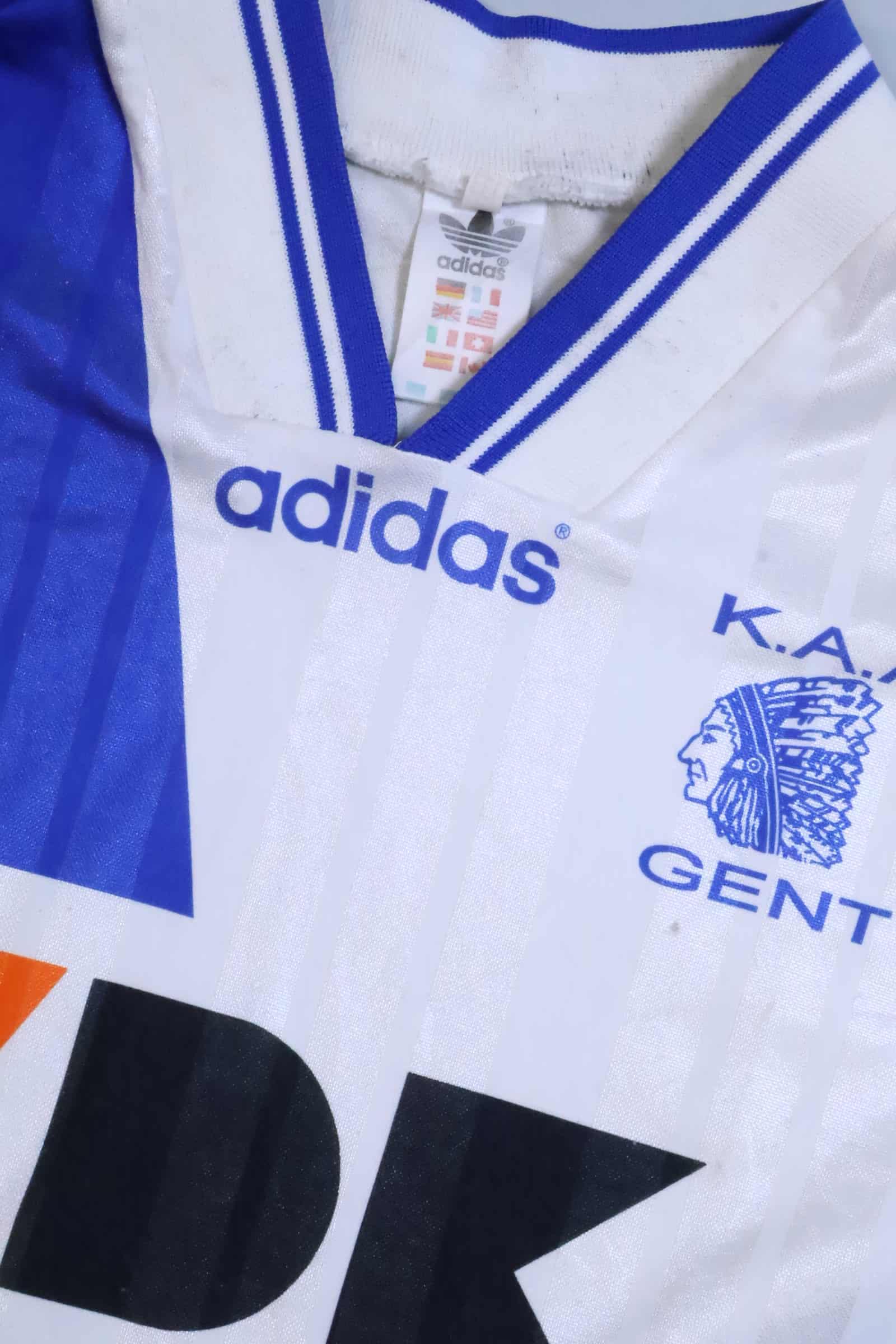 K.A.A Gent 1994/95 Home Shirt - XL Authenic Original Football Shirt