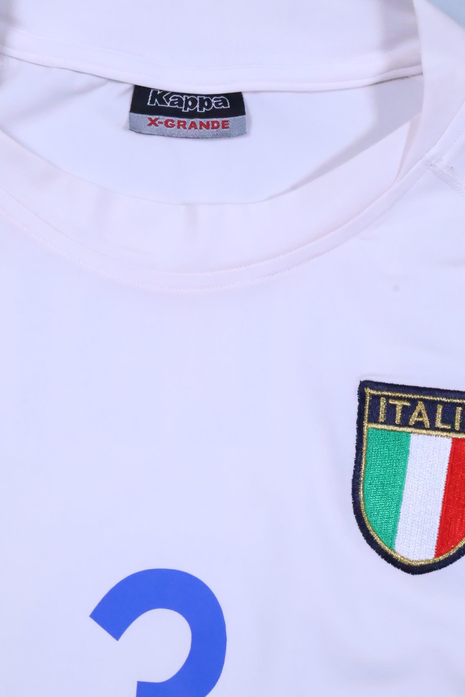Italy 2000/02 Maldini #3 World Cup Away Shirt - XL Authenic Original Football Shirt