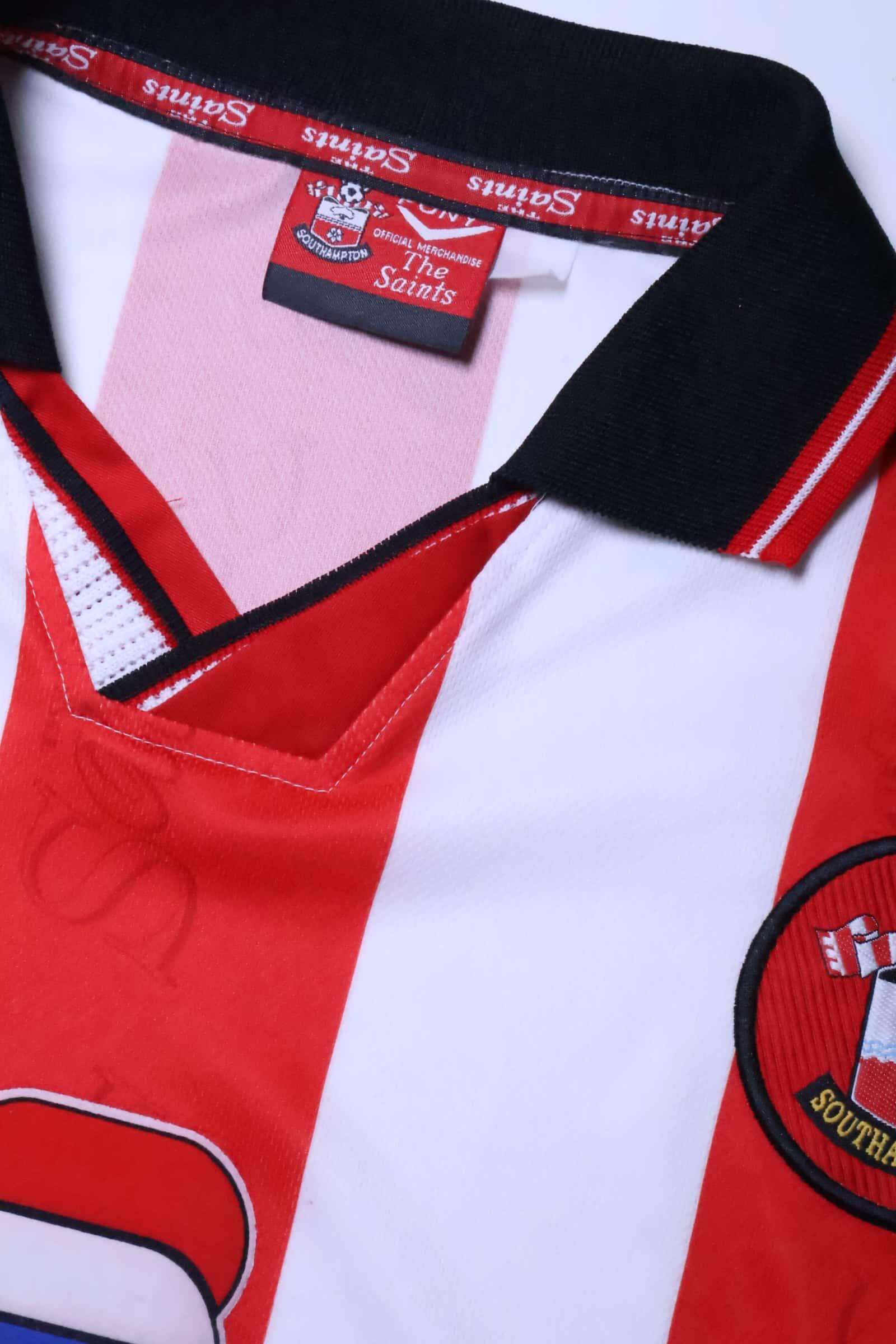 Southampton F.C 1997/99 Home Shirt - XL Authenic Original Football Shirt