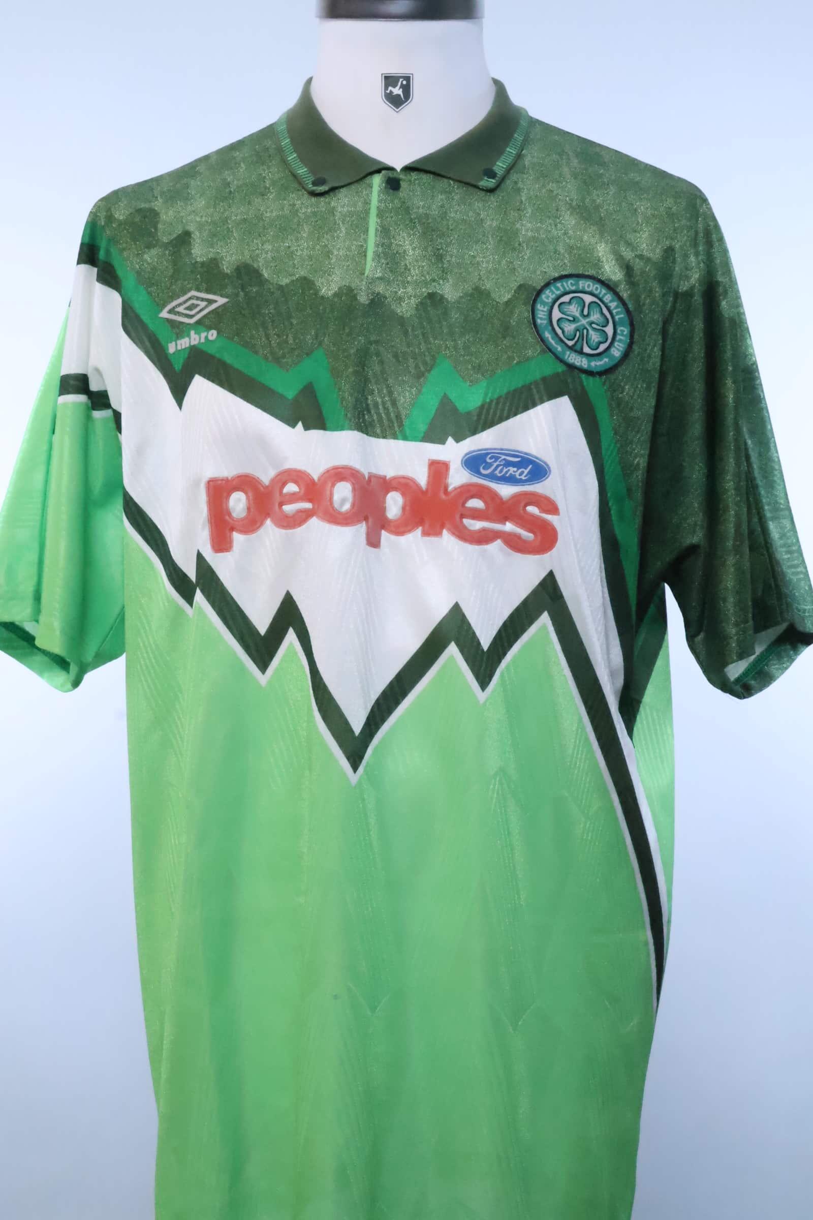 Celtic F.C 1991/92 Away Shirt - XLAuthentic Original Football Shirt