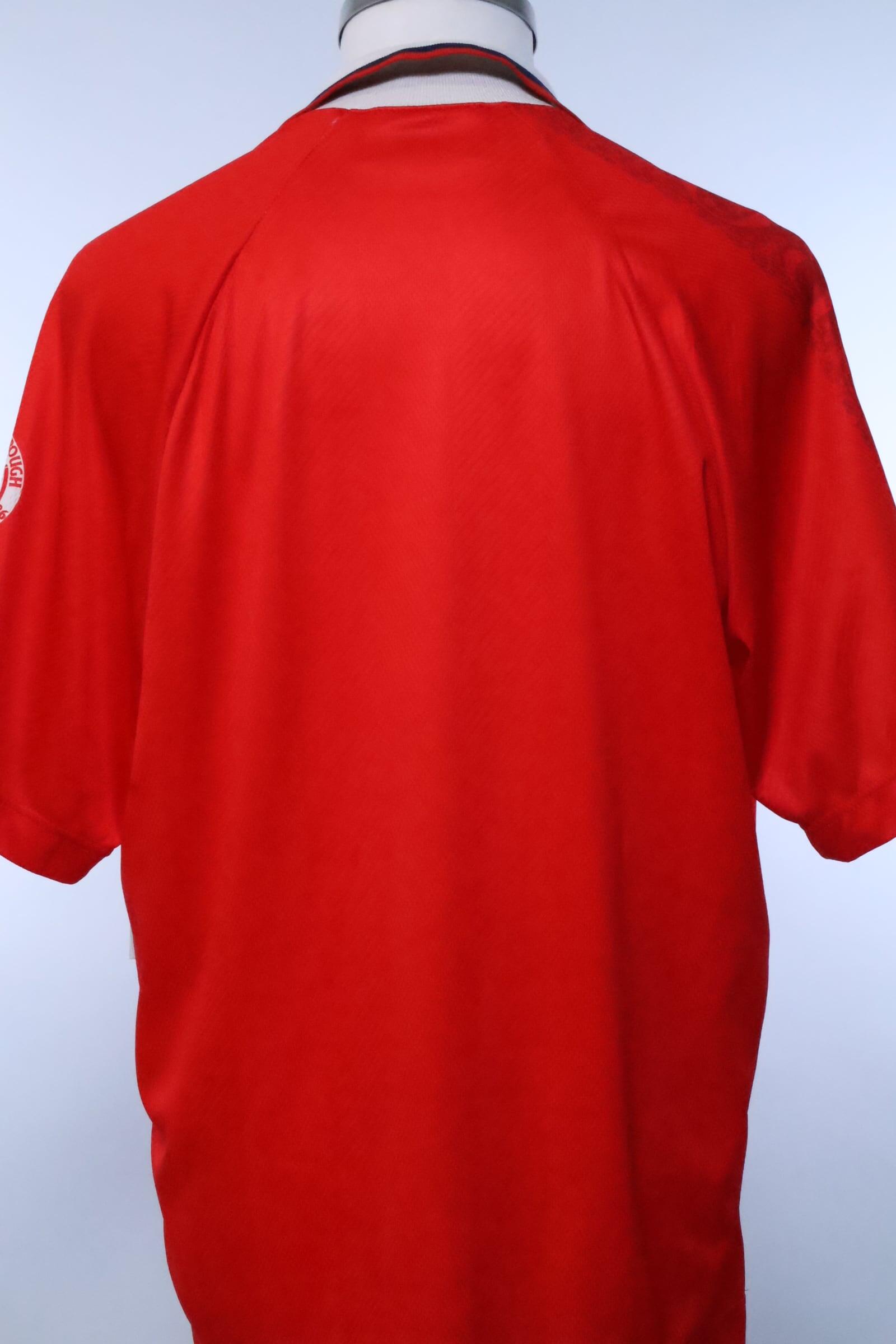 Middlesbrough 1996/97 Home Shirt - L Authenic Original Football Shirt