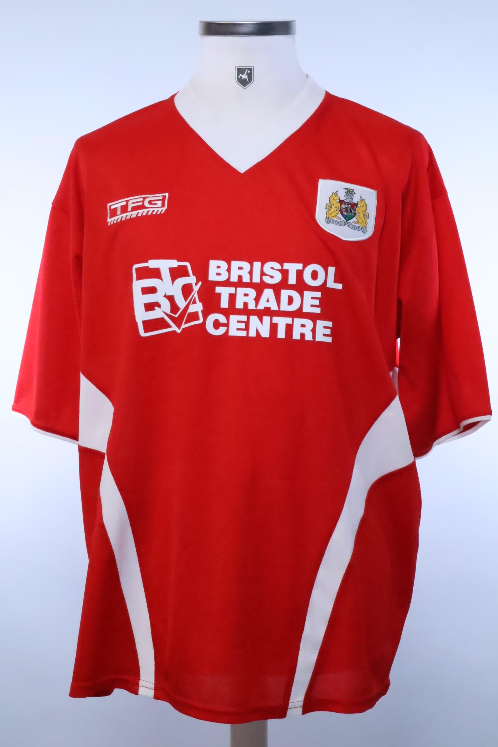 Bristol City F.C 2005/06 Home Shirt - LAuthentic Original Football Shirt