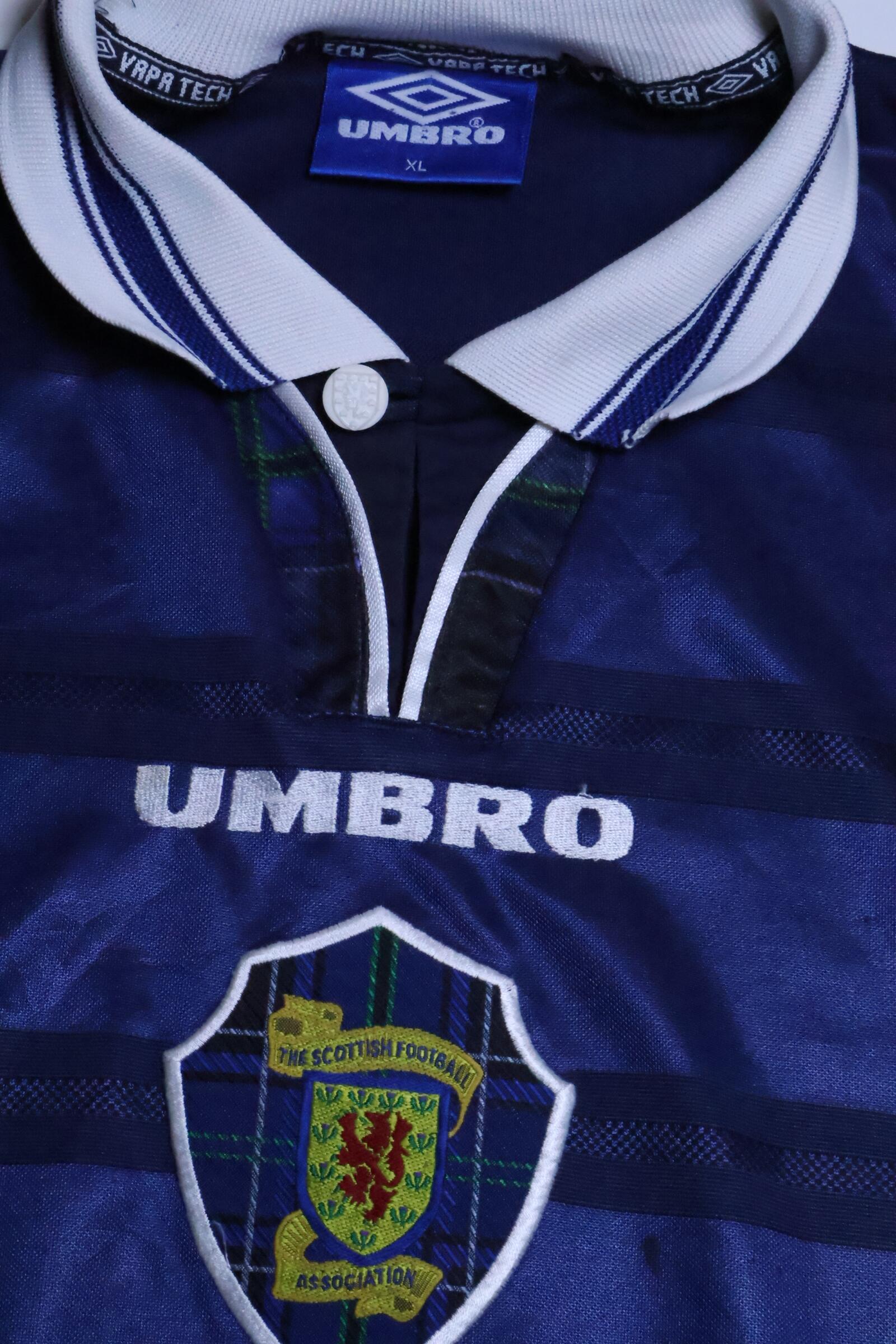 Scotland 1998/00 Home Shirt - XL Authenic Original Football Shirt