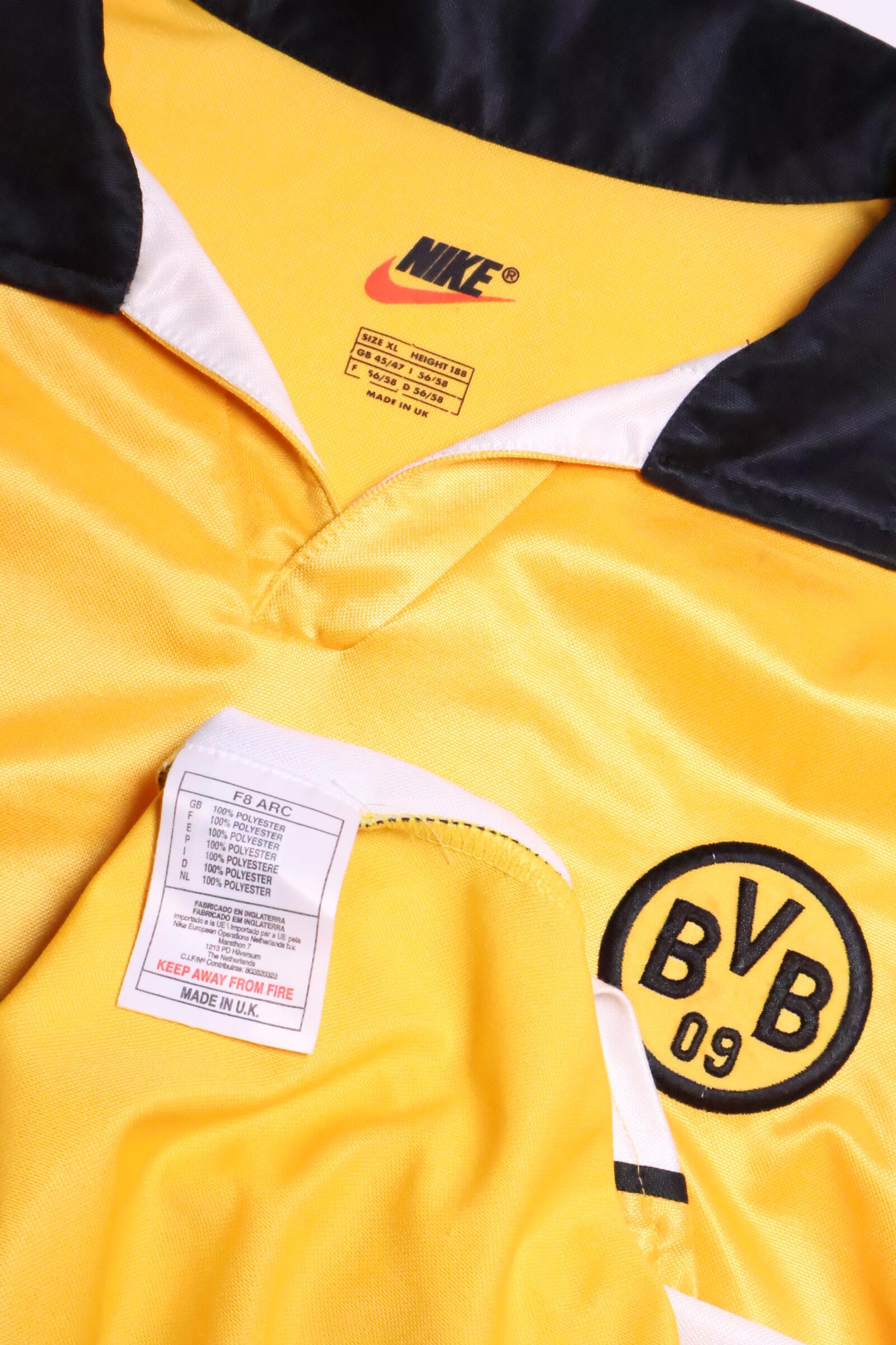 Borussia Dortmund 1998/00 Home Shirt - XL Authenic Original Football Shirt