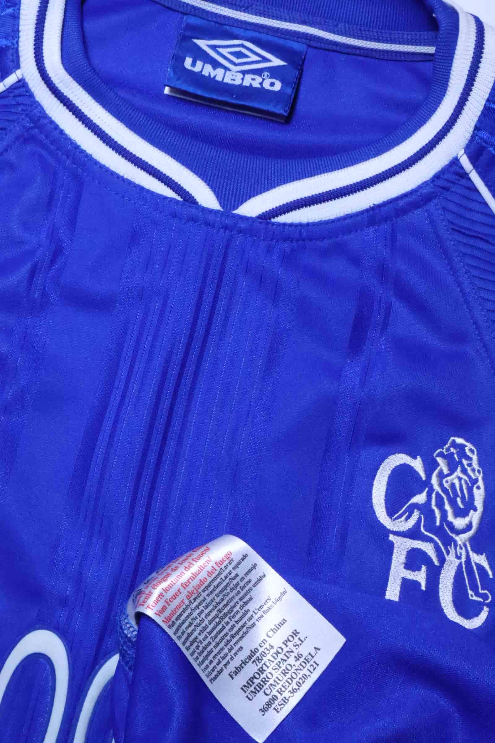 Chelsea 1999/01 Home Shirt - XL- TAGS