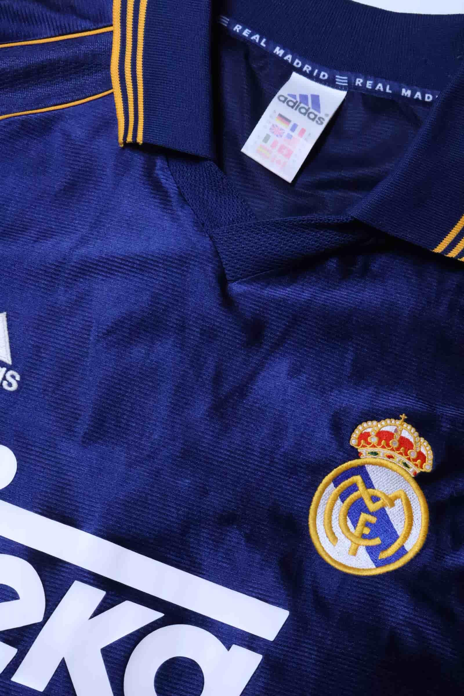 Real Madrid 1998/99 Third Shirt - XL- TAGS