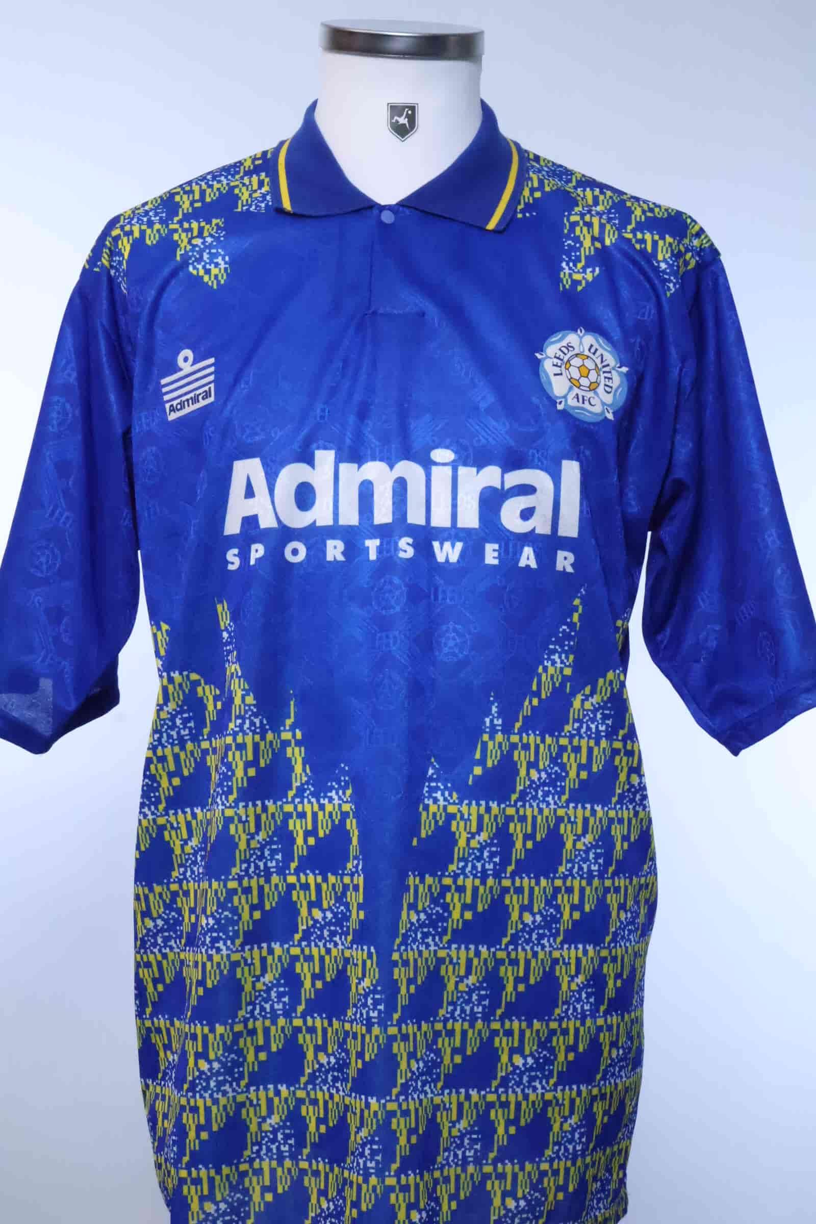 Leeds United 1992/93 Away Shirt - L- FRONT