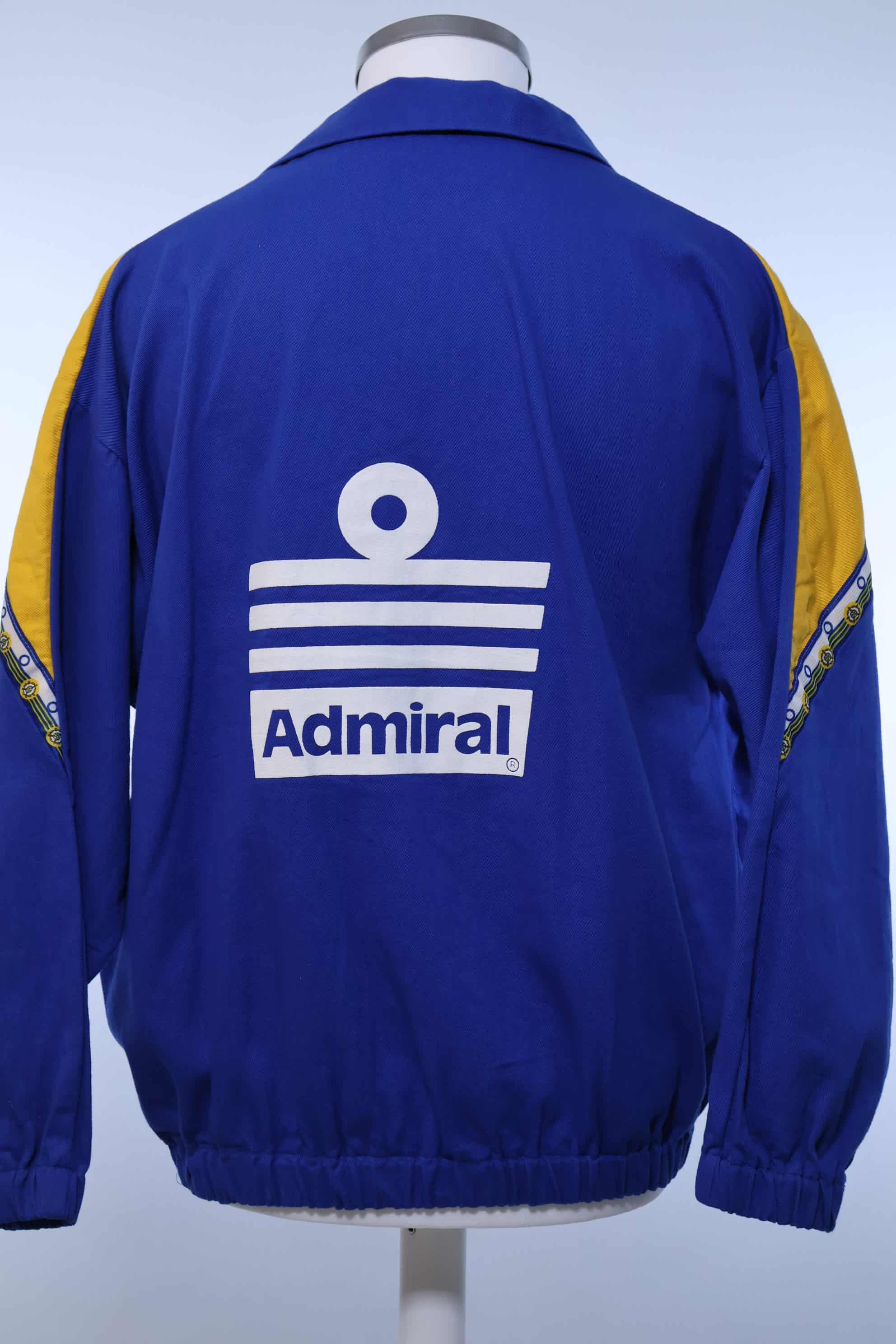 Leeds United 1992/93 Drill Jacket - M- BACK
