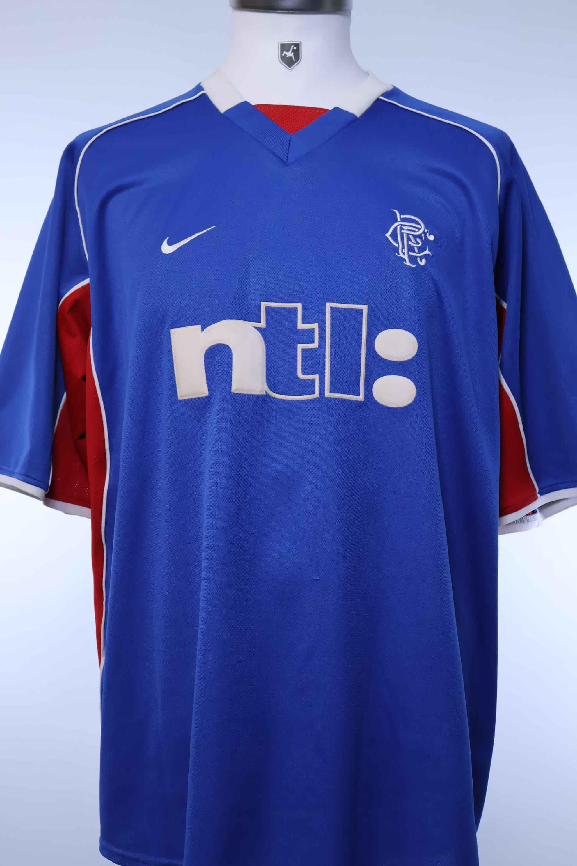 Rangers Fc 2001/02 Home Shirt - XXL- FRONT