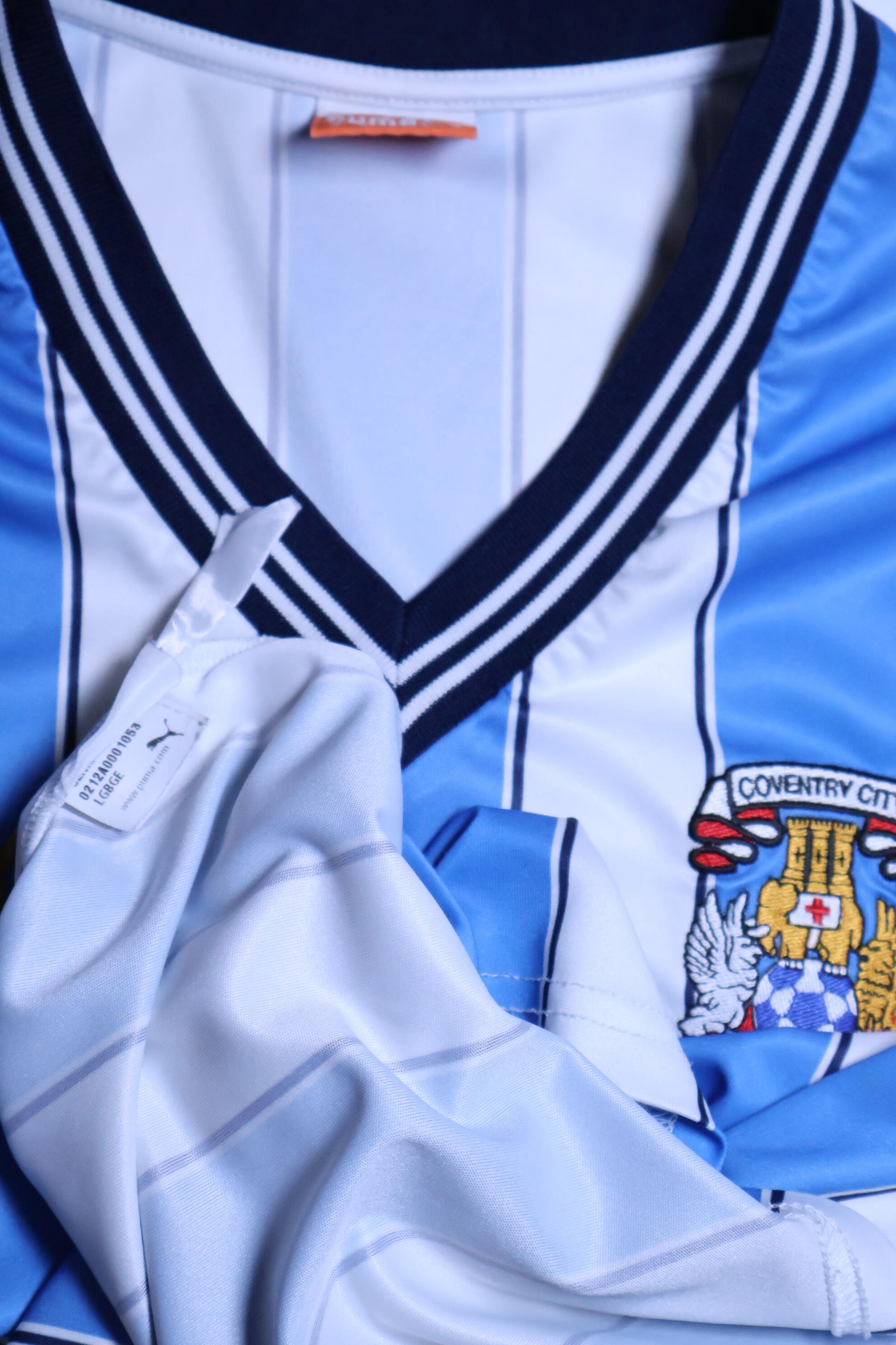 Coventry City F.C 2012/13 Home Shirt - 25Th Anniversary - M- TAGS