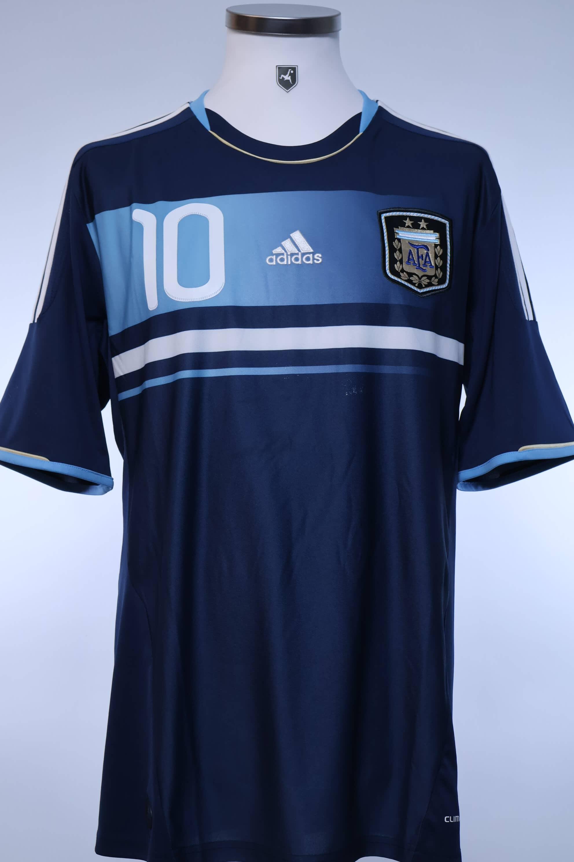 Argentina Messi #10 2011/ Away Shirt - L- FRONT