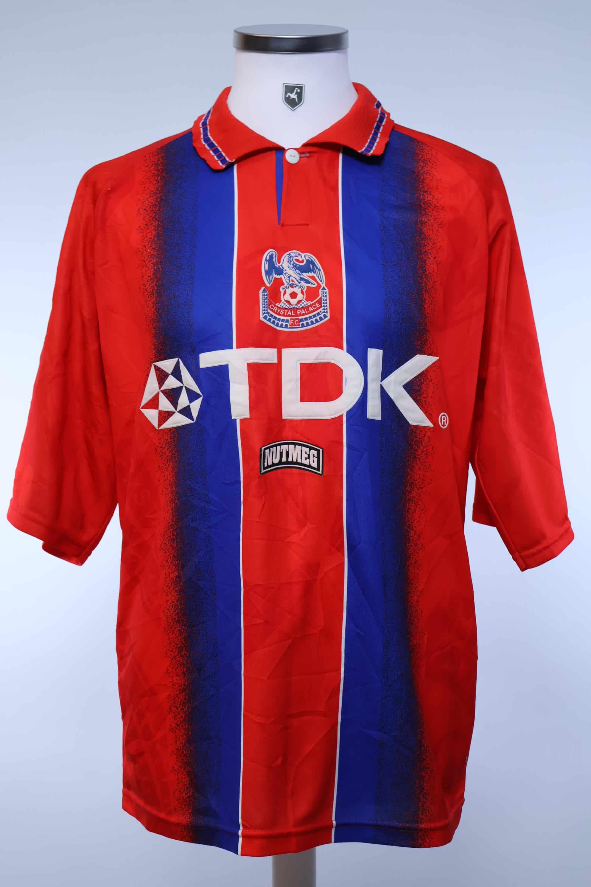 Crystal Palace 1995/96 Home Shirt - M- FRONT
