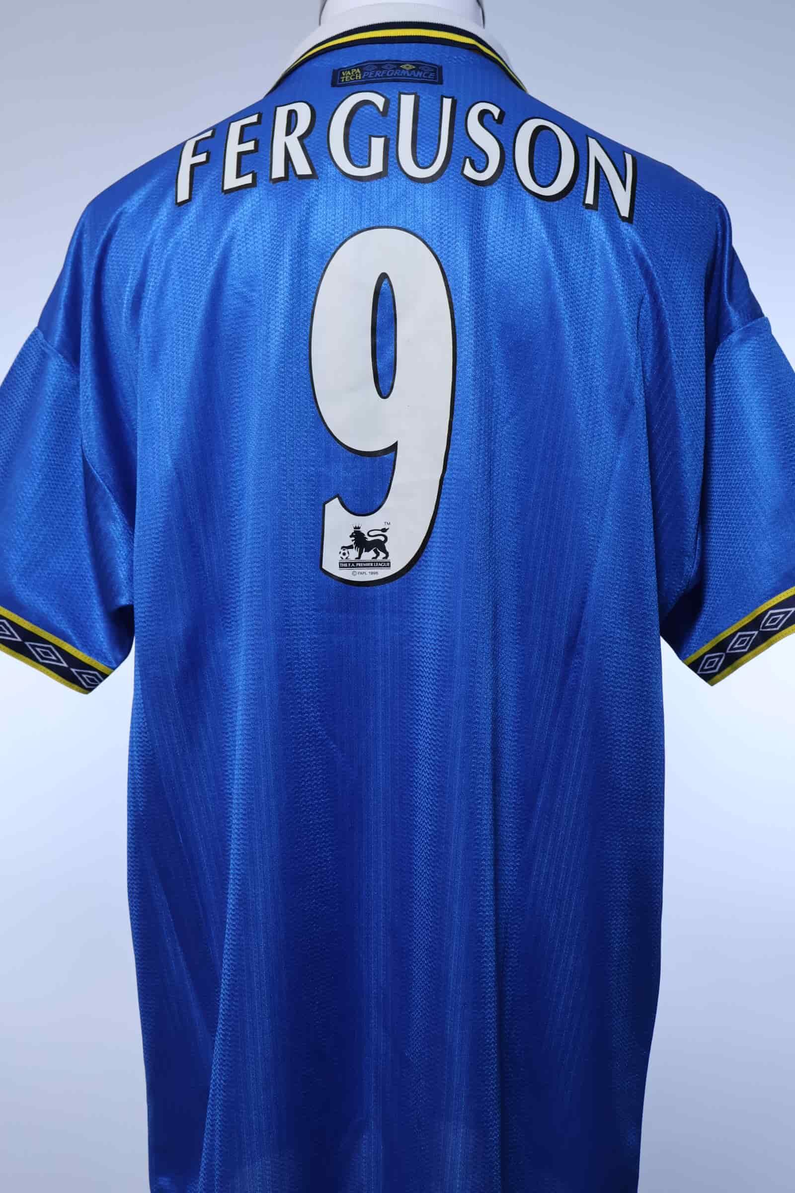 Everton Ferguson #9 1998/99 Home Shirt - XL- FRONT