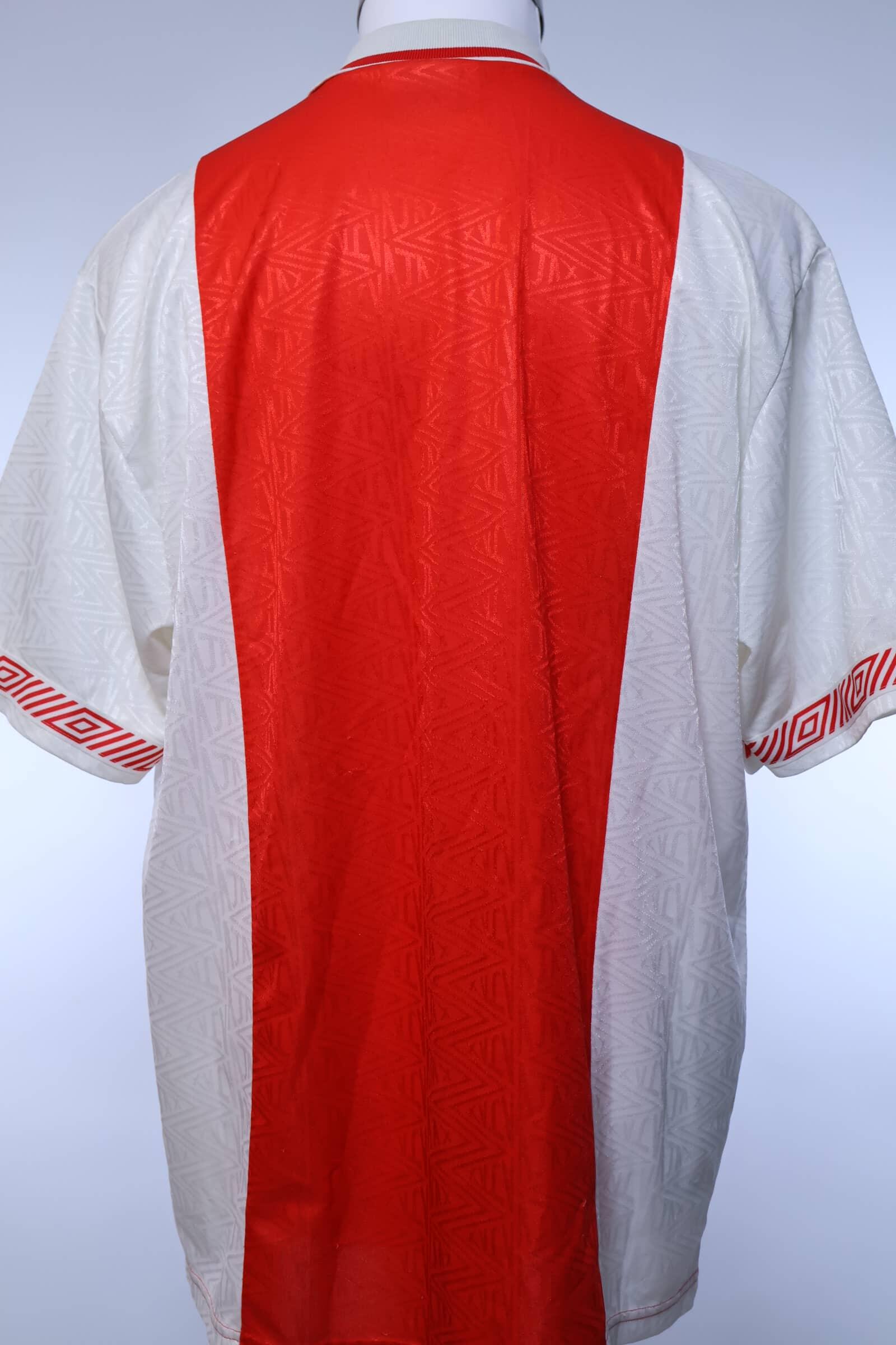 Ajax 1991/93 Home Shirt - XL- BACK