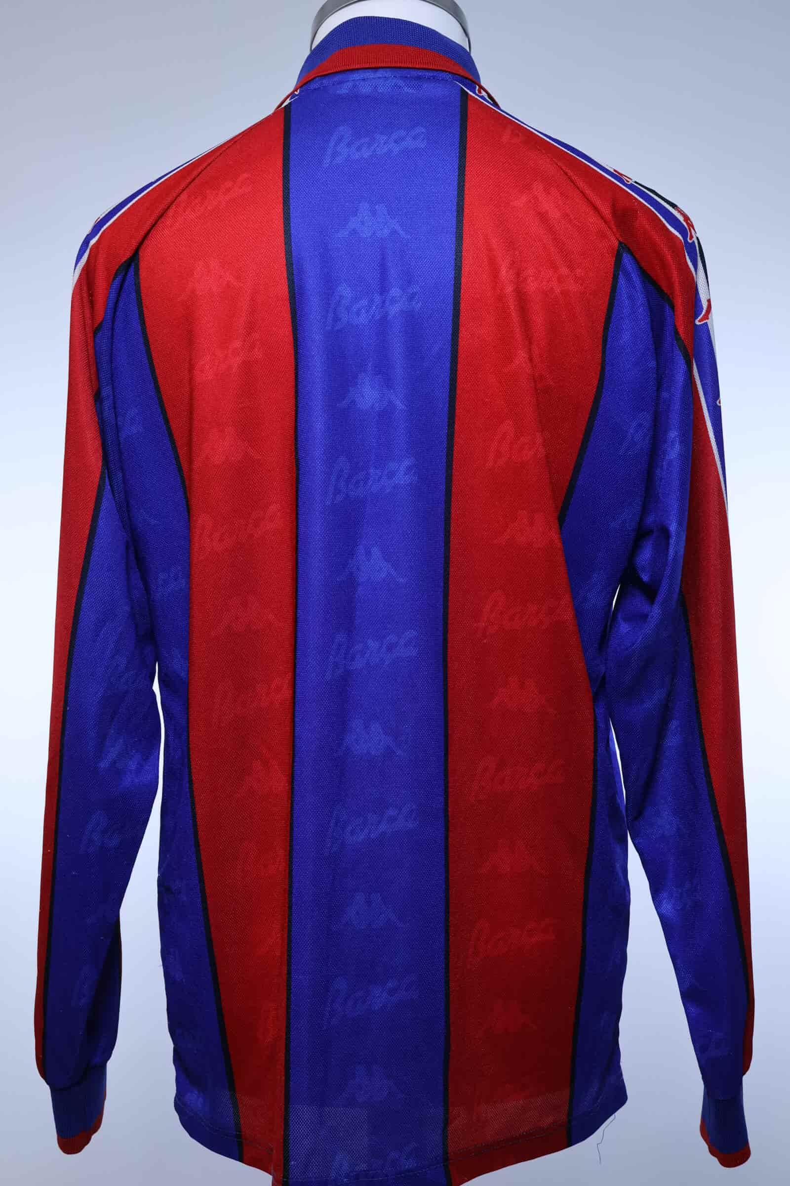 Barcelona 1996/97 Home Shirt - L- BACK