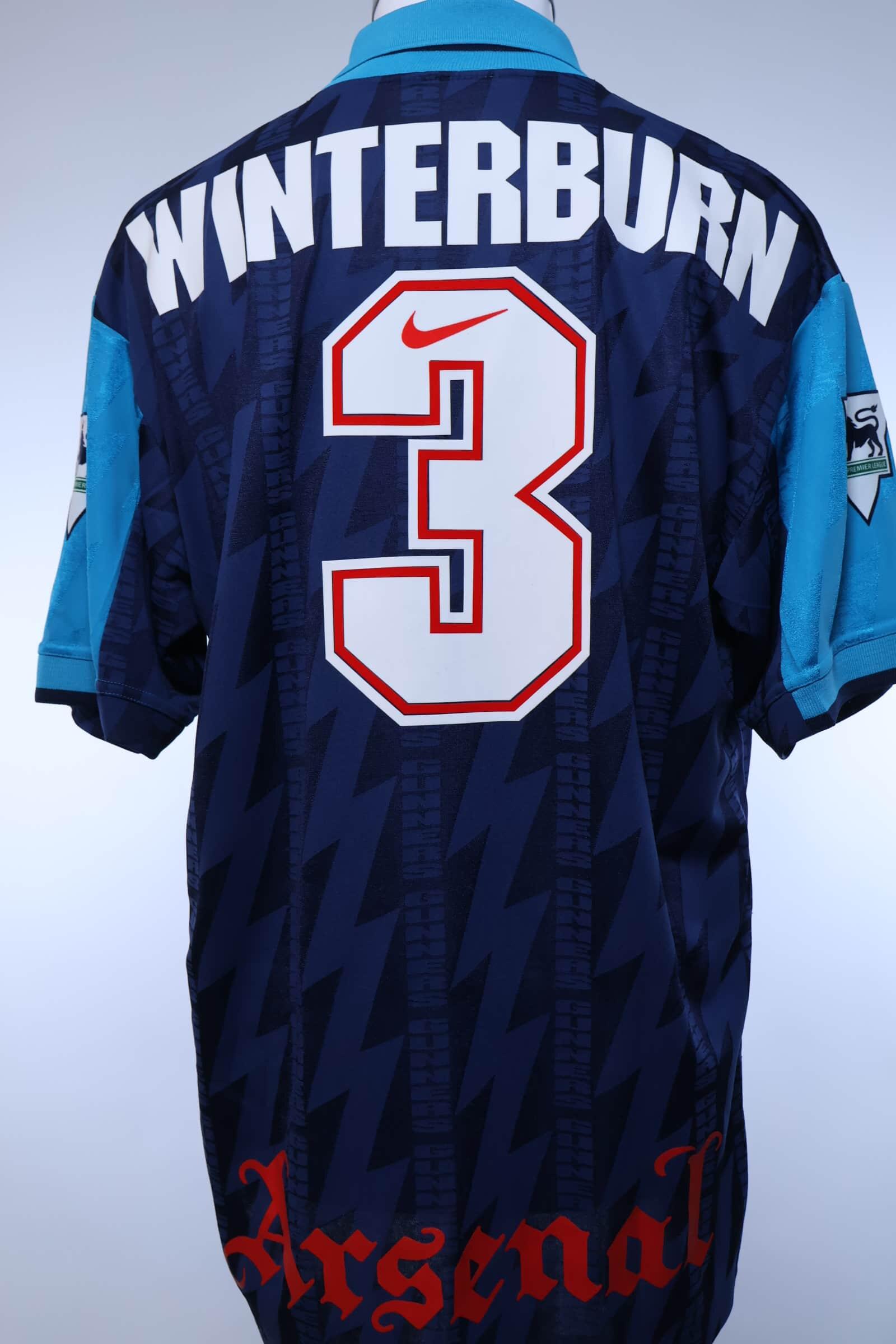 Arsenal Winternburn #3 1994/96 Away Shirt - L- FRONT