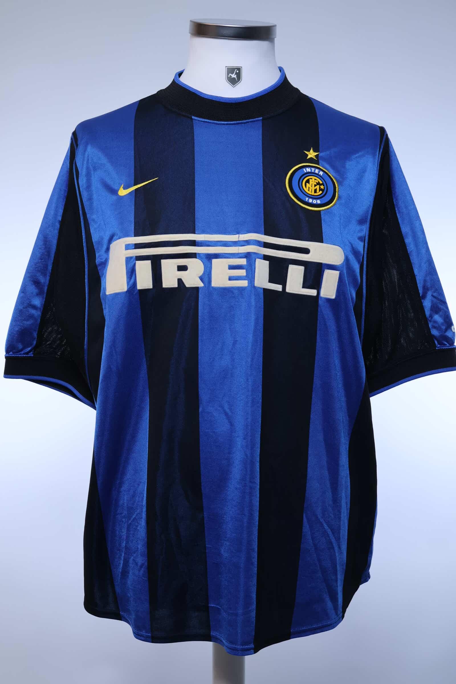 Inter Milan 2000/01 Home Shirt - L- FRONT