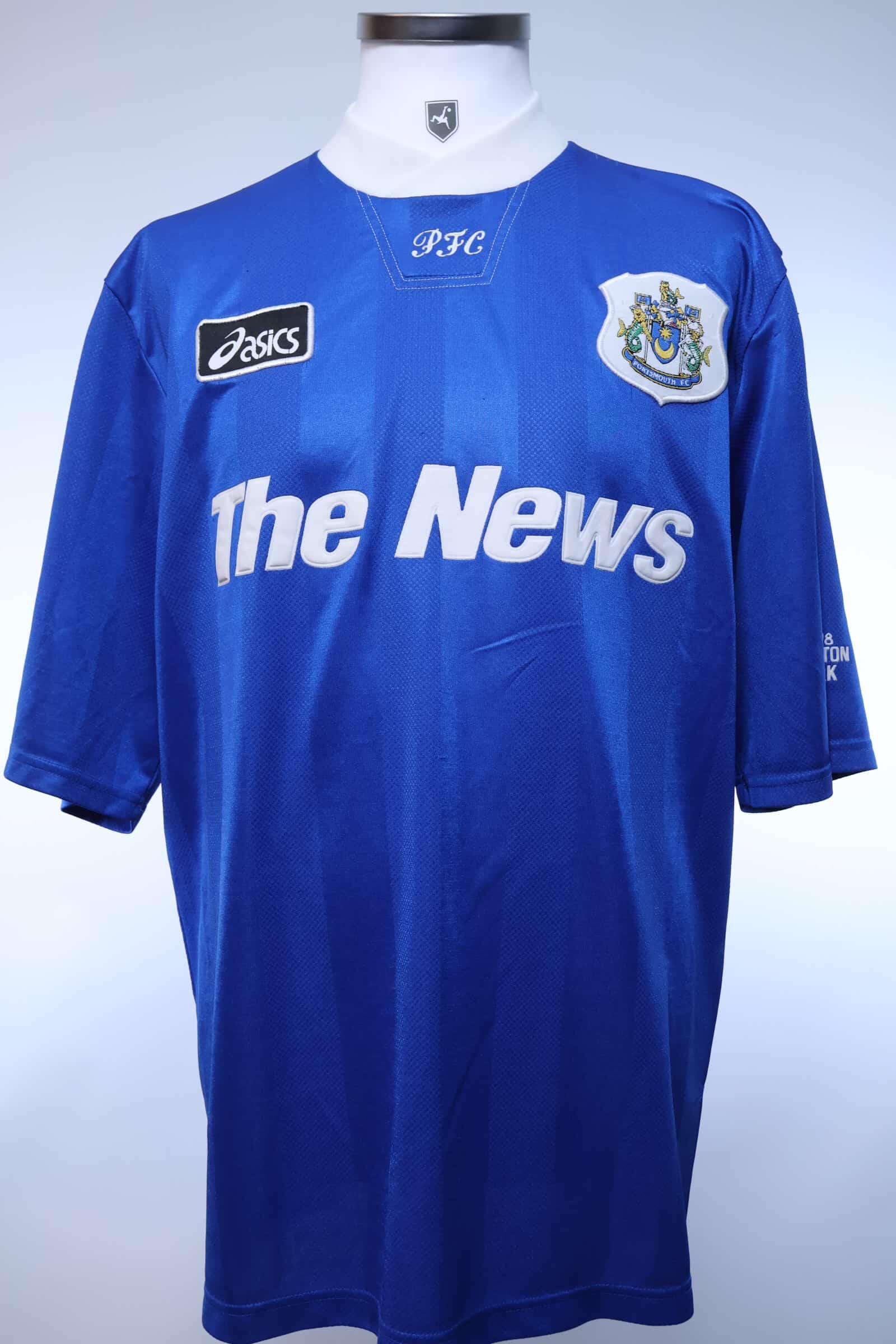 Portsmouth F.C 1995/96 Home Shirt - XL- FRONT