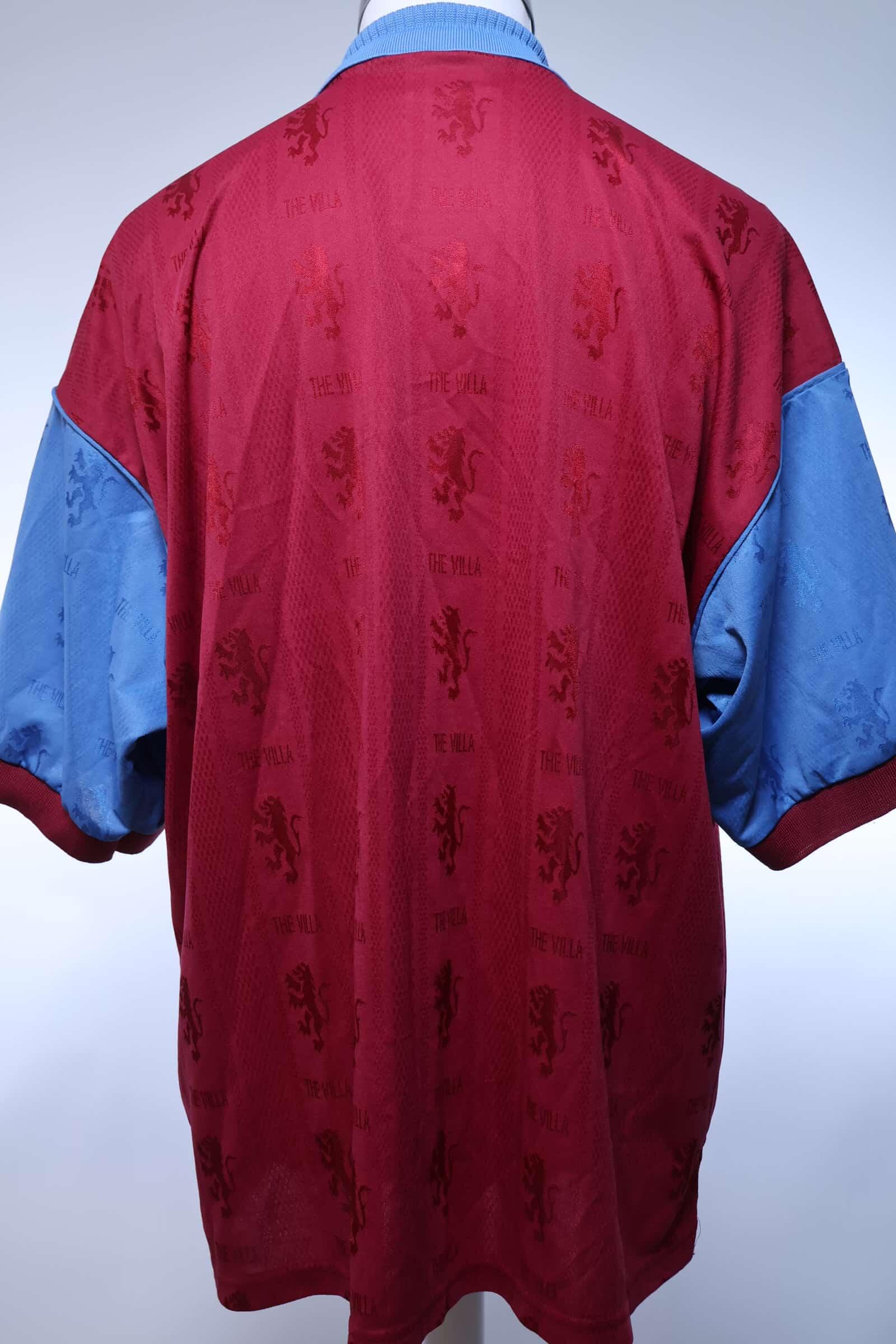 Aston Villa 1995/96 Home Shirt - XXL- BACK