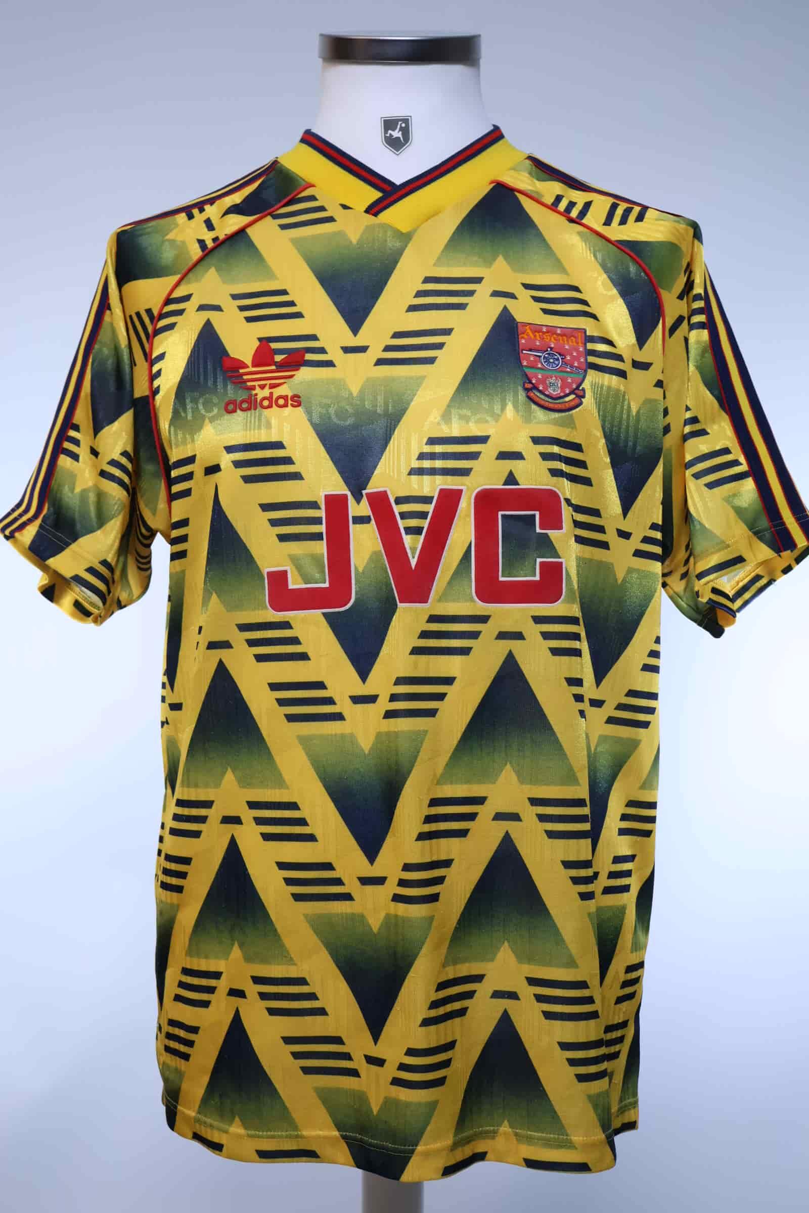 Arsenal 1991/93 Away Shirt - M- FRONT