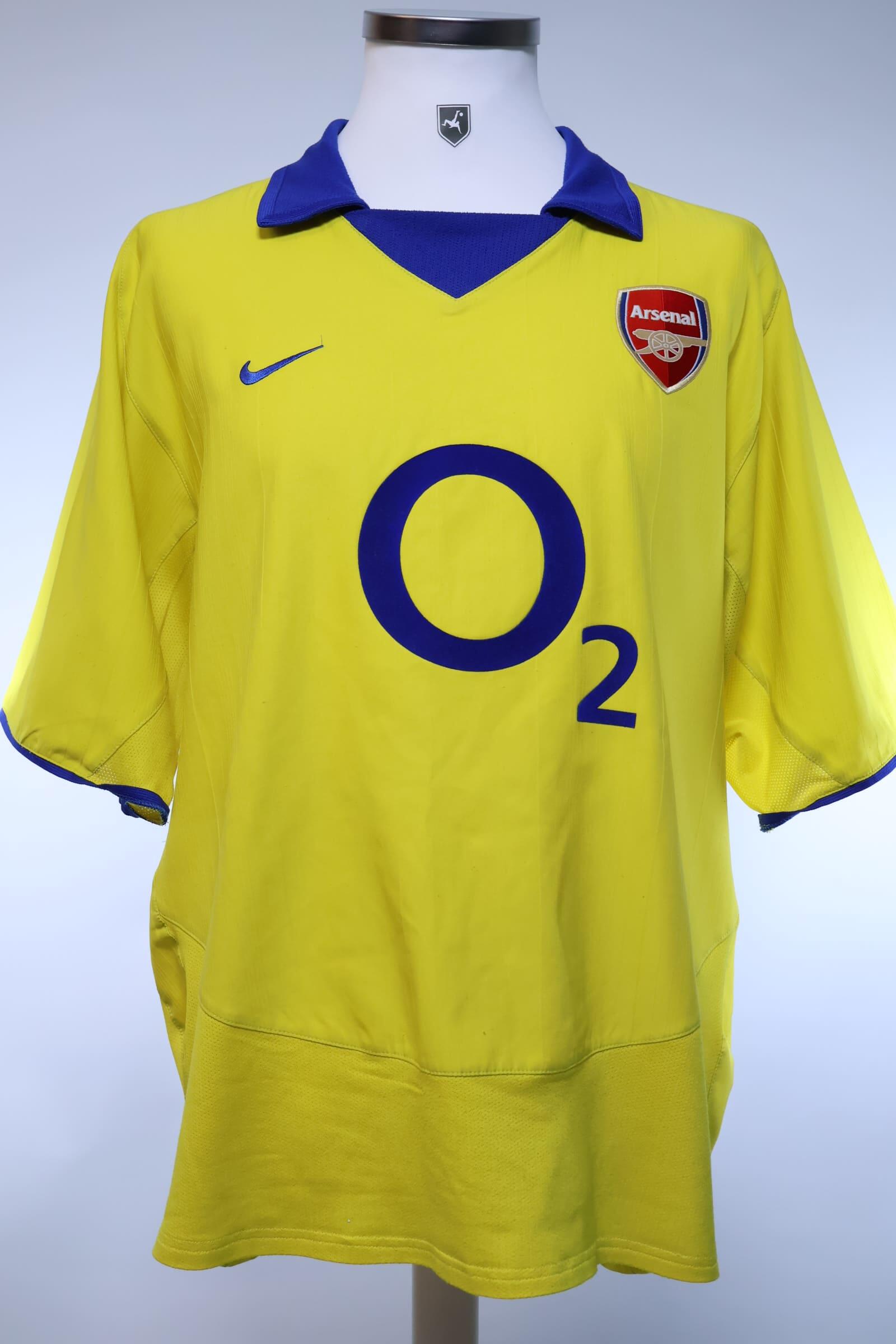 Arsenal 2003/04 Away Shirt - XL- FRONT