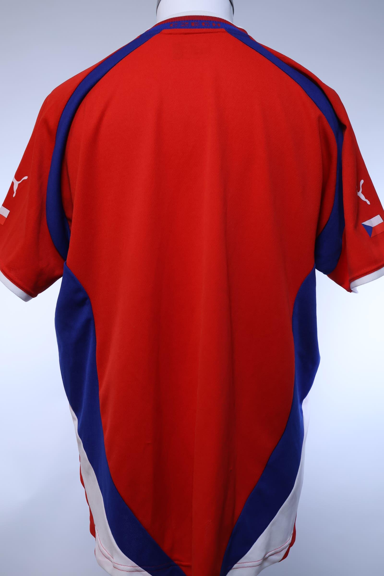 Czech Republic 2000/02 Home Shirt - XL- BACK