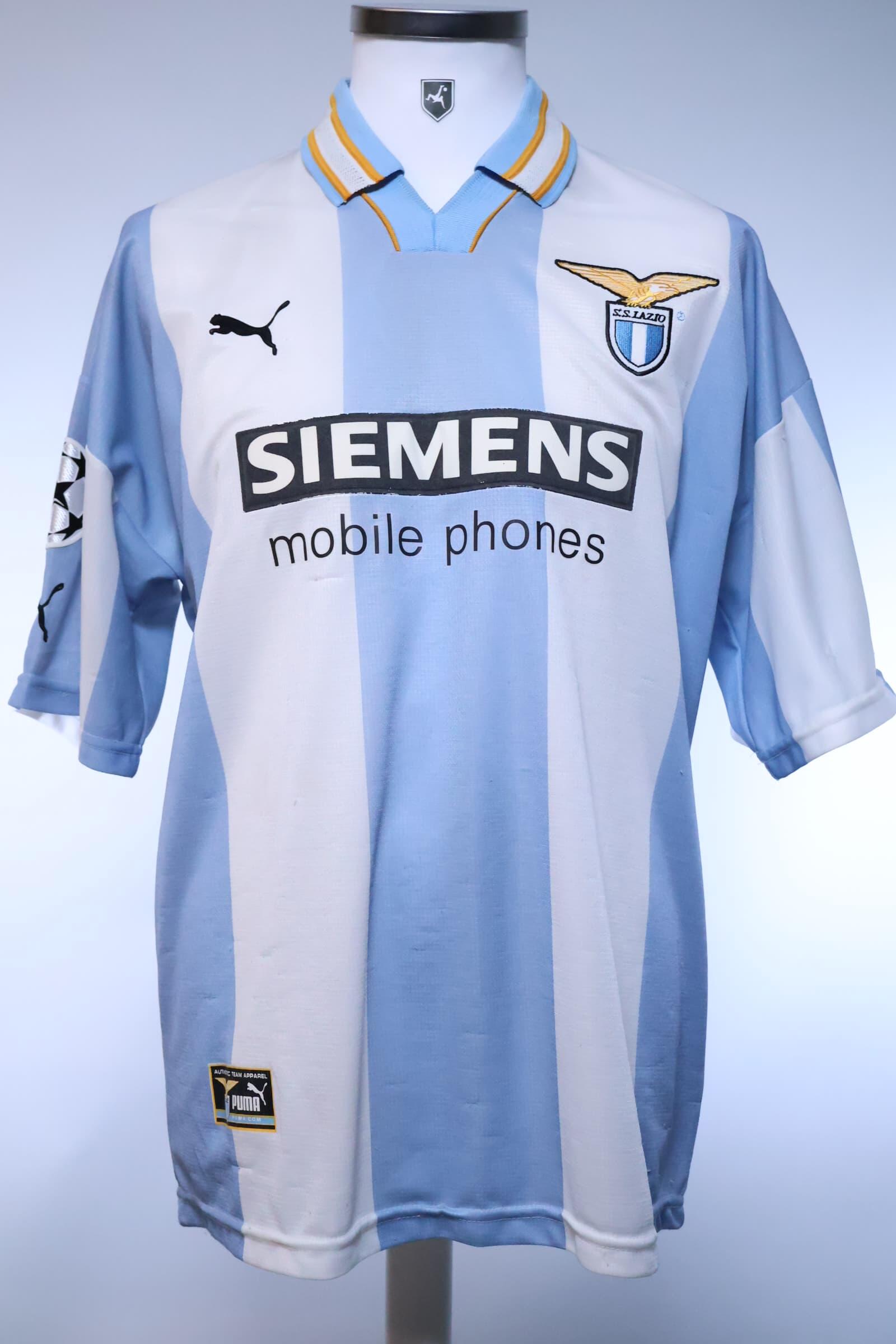 S.S Lazio Veron #23 2000/01 Home Shirt - XL- BACK