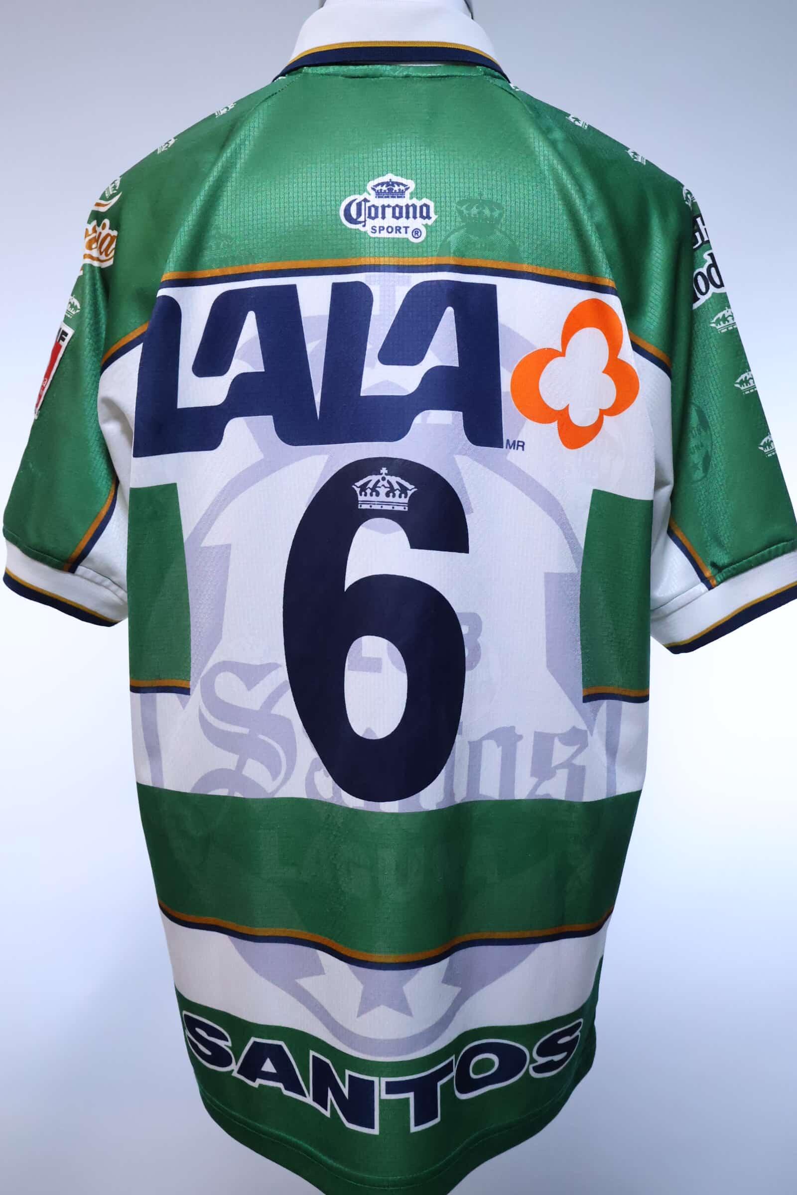 Santos Laguna #6 1999/00 Away Shirt - XL- BACK