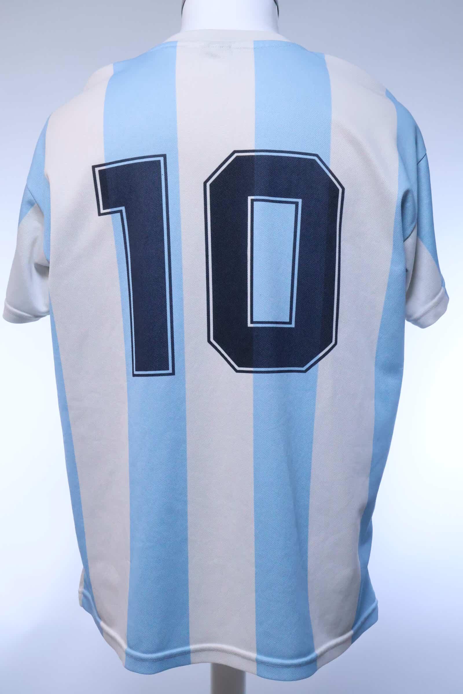 Argentina #10 1984/86 Home Shirt - Re-Issue - L- BACK