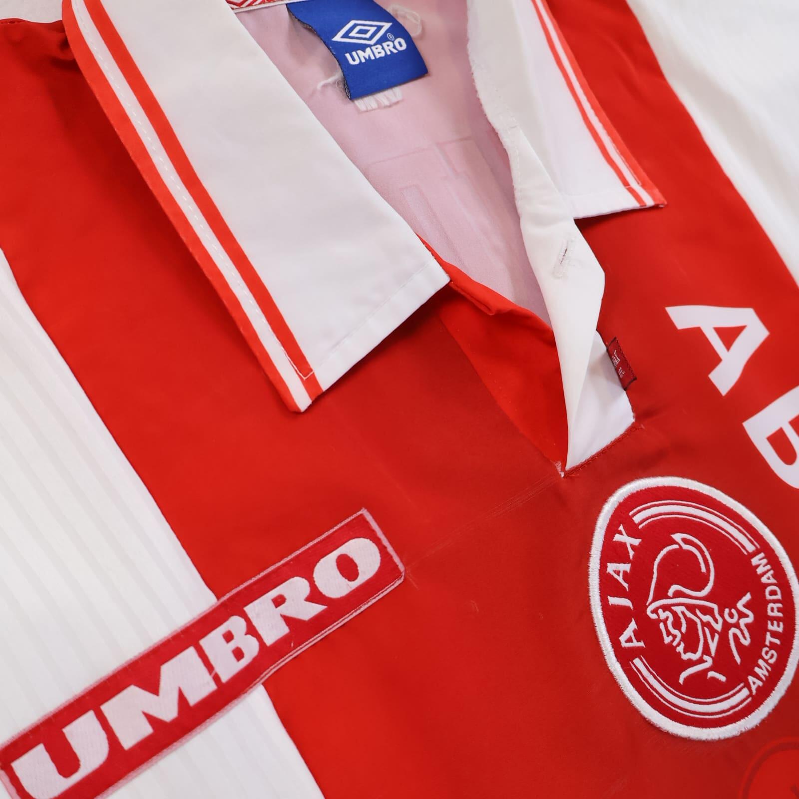 Ajax Laudrup #11 1997/98 Home Shirt - L