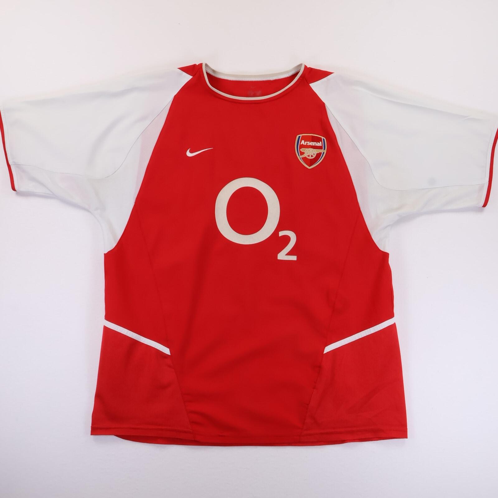 Arsenal Cole #3 2002/04 Home Shirt - XL- BACK