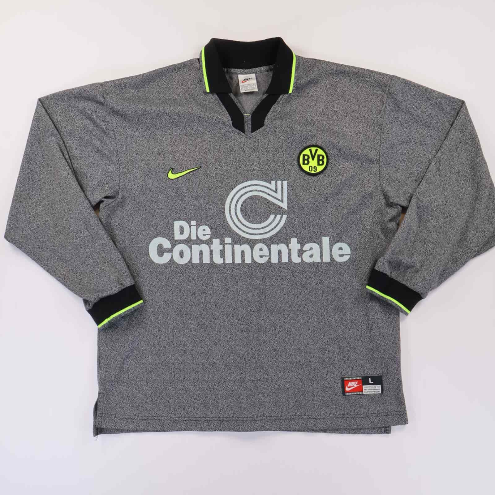 Borussia Dortmund 1997/98 Away Shirt - L- FRONT