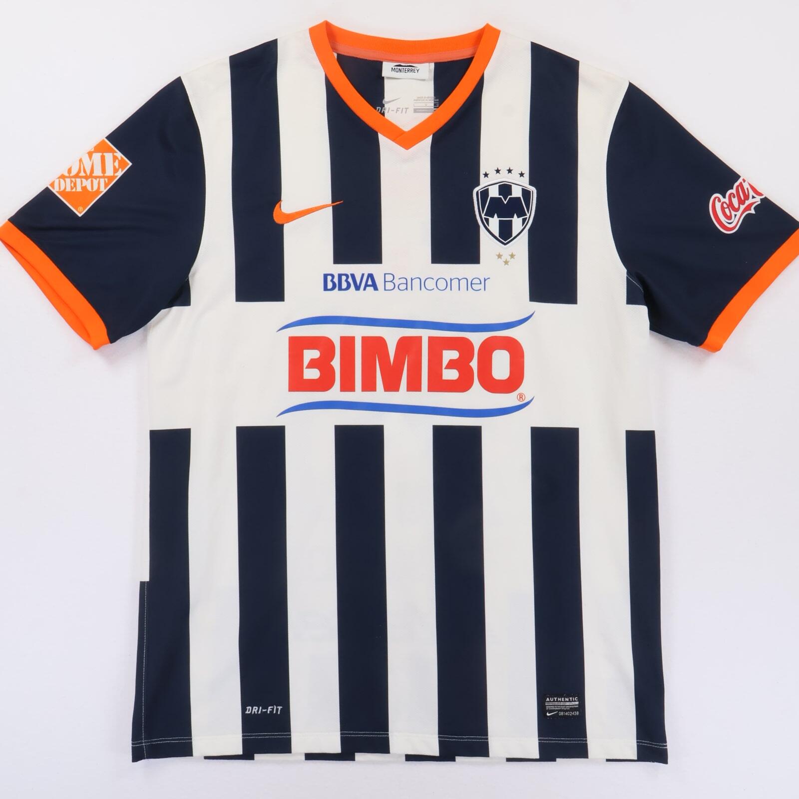 C.F. Monterrey H. Suazo #26 2012/14 Home Shirt - L- FRONT