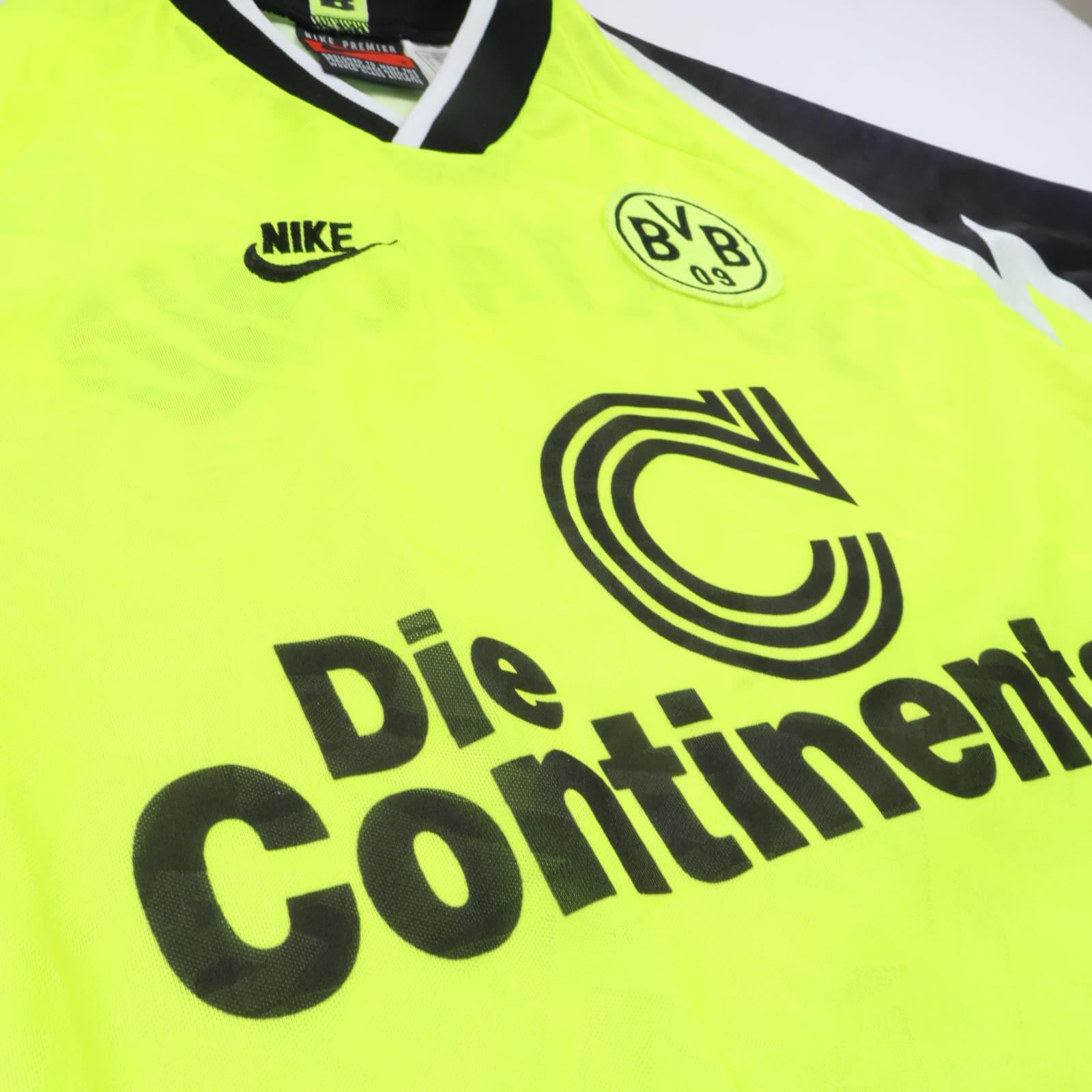 Borussia Dortmund 1995/96 Home Shirt - S