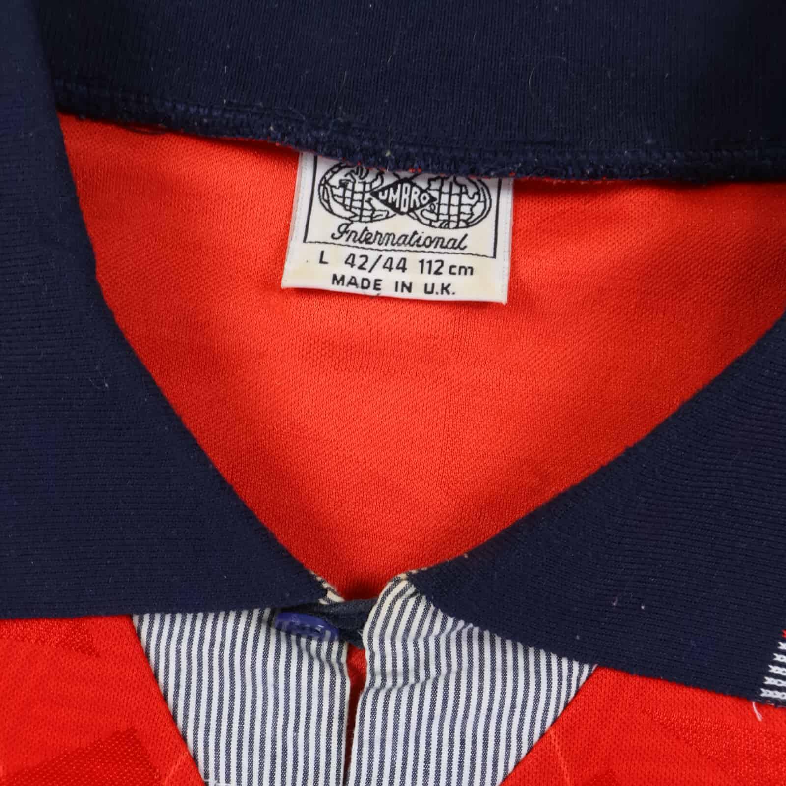 England 1990/93 Away Shirt - Player Issue - L