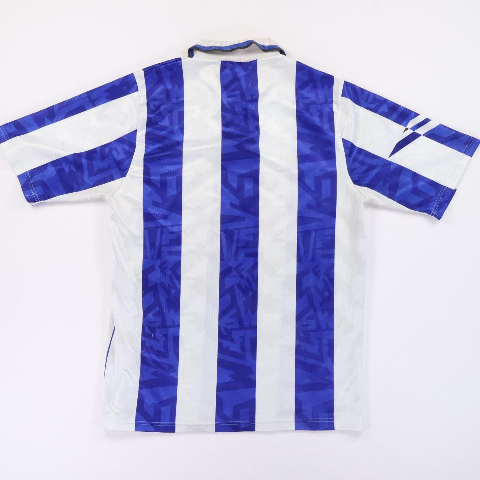 Sheffield Wednesday 1991/92 Home Shirt - S- BACK