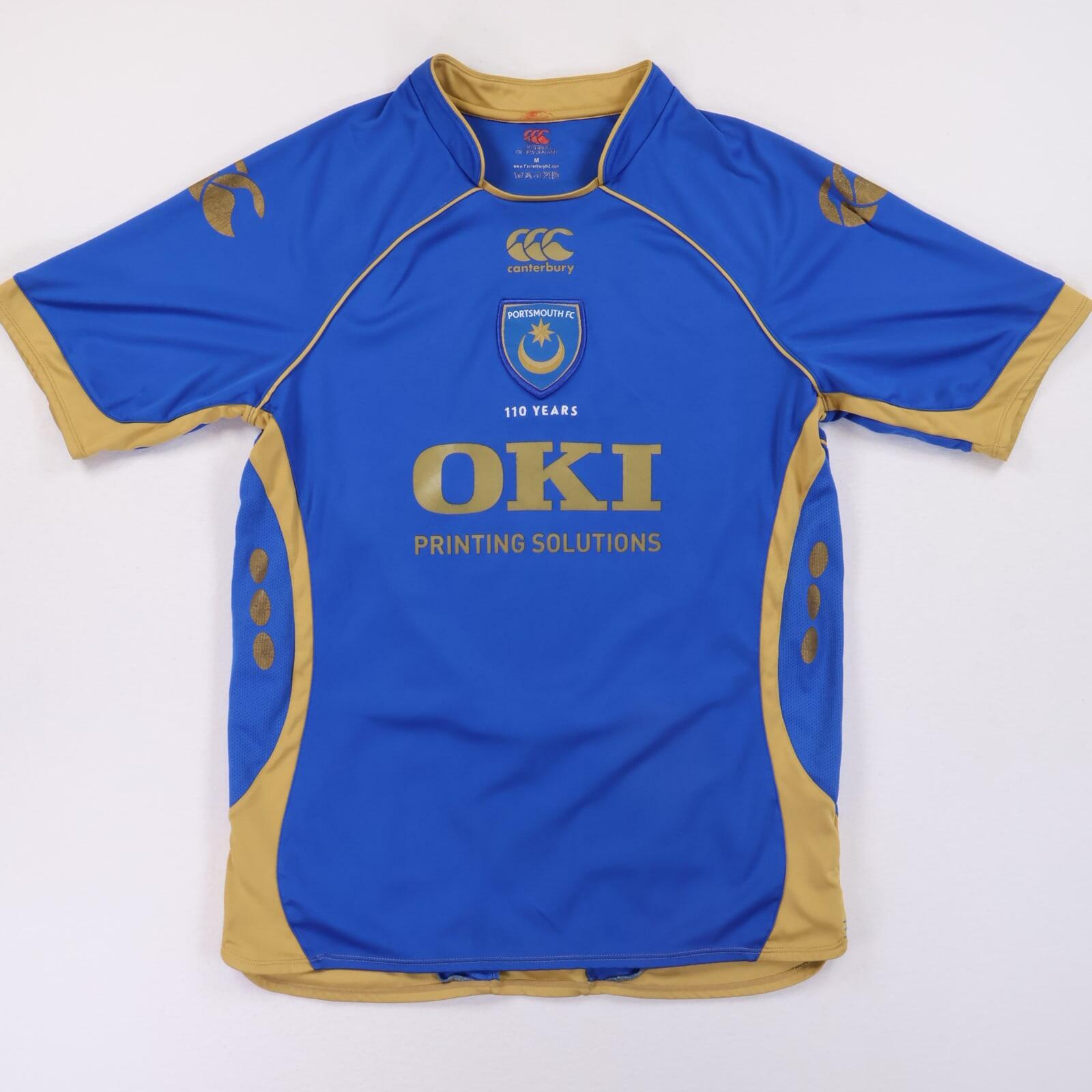 Portsmouth F.C 2008/09 Home Shirt - M- FRONT